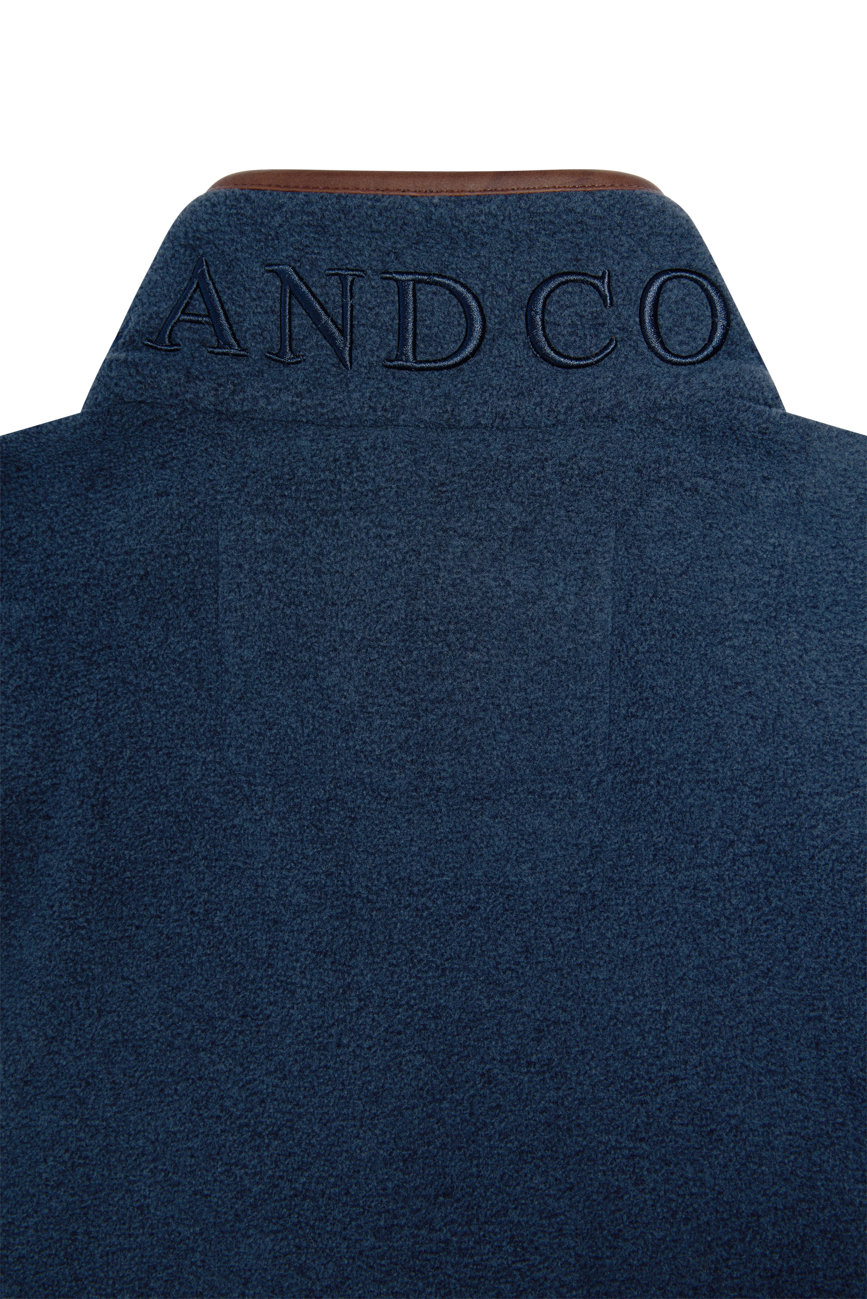 Men's Country Fleece Gilet (Dusty Blue) - Image 10