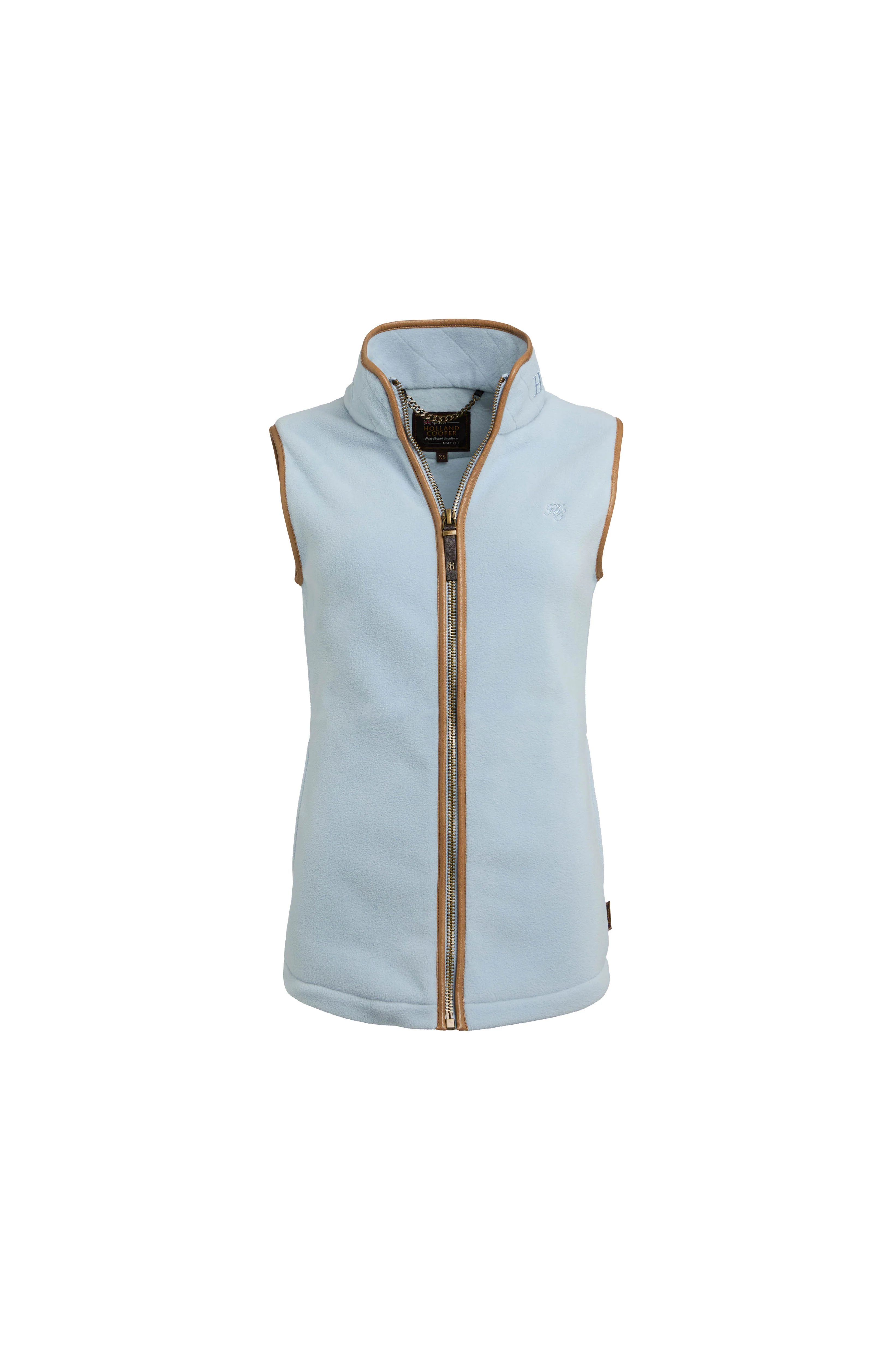 Country Fleece Gilet (Pale Blue) - Image 4