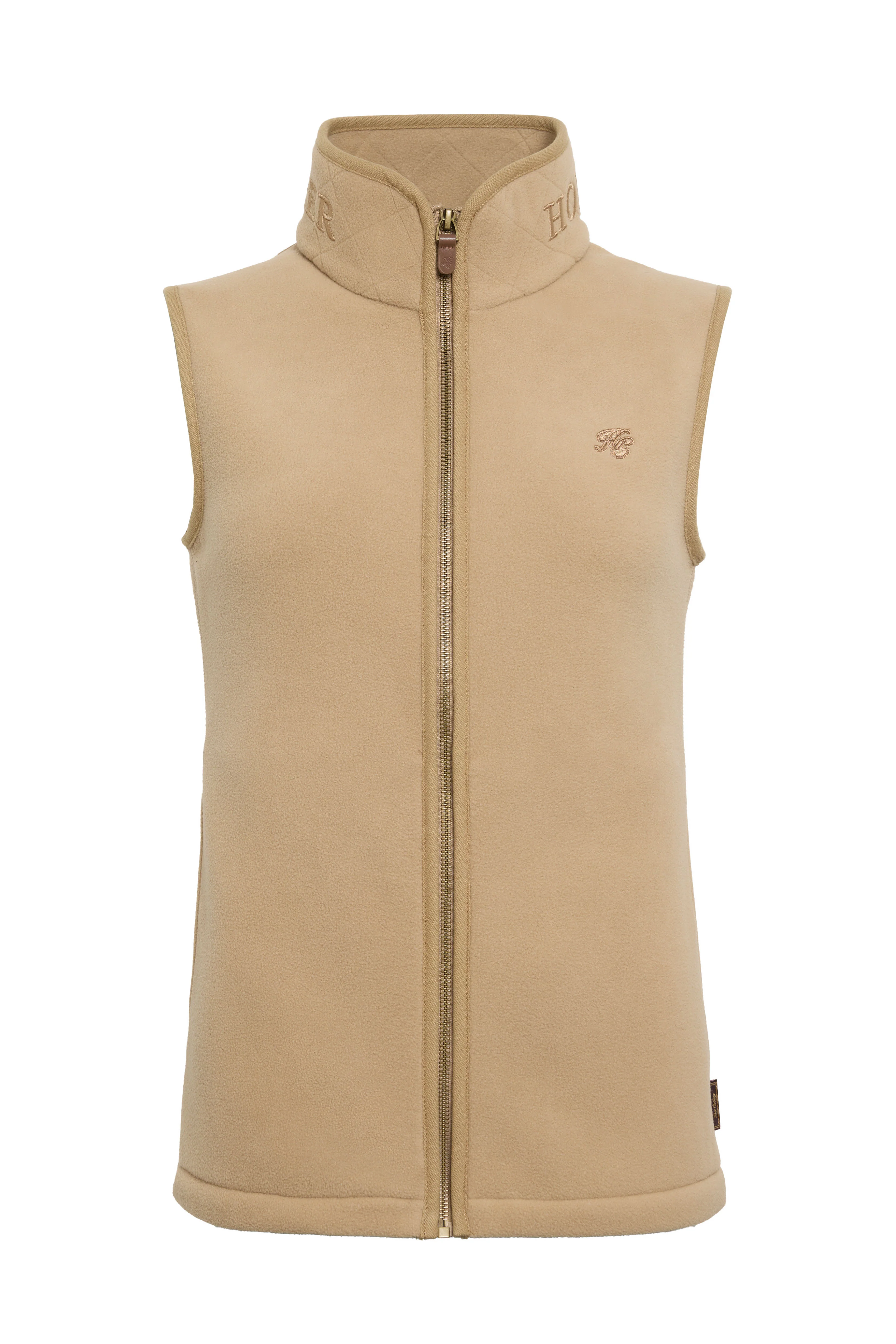 Country Fleece Gilet (Sand) - Image 5