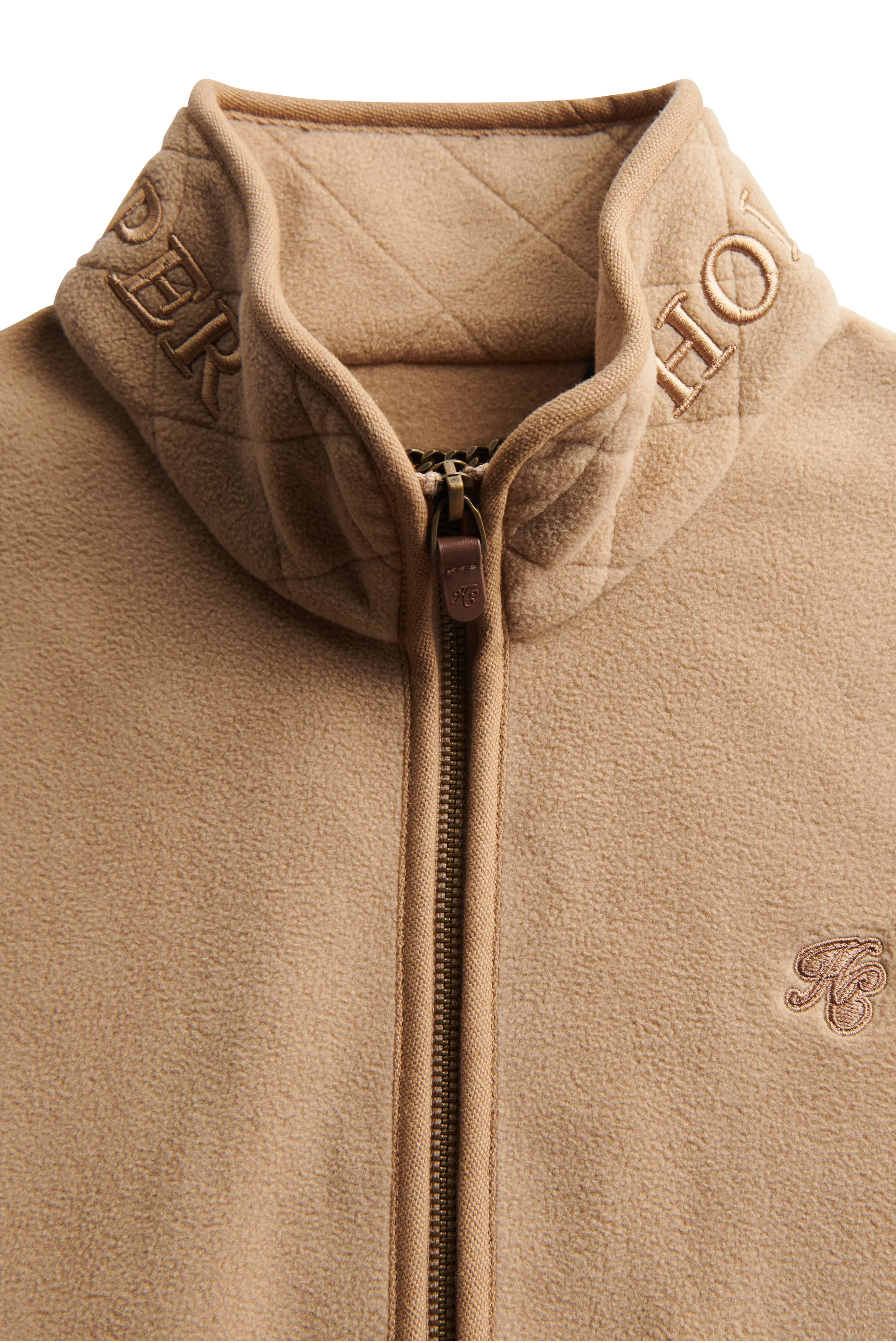 Country Fleece Gilet (Sand) - Image 6