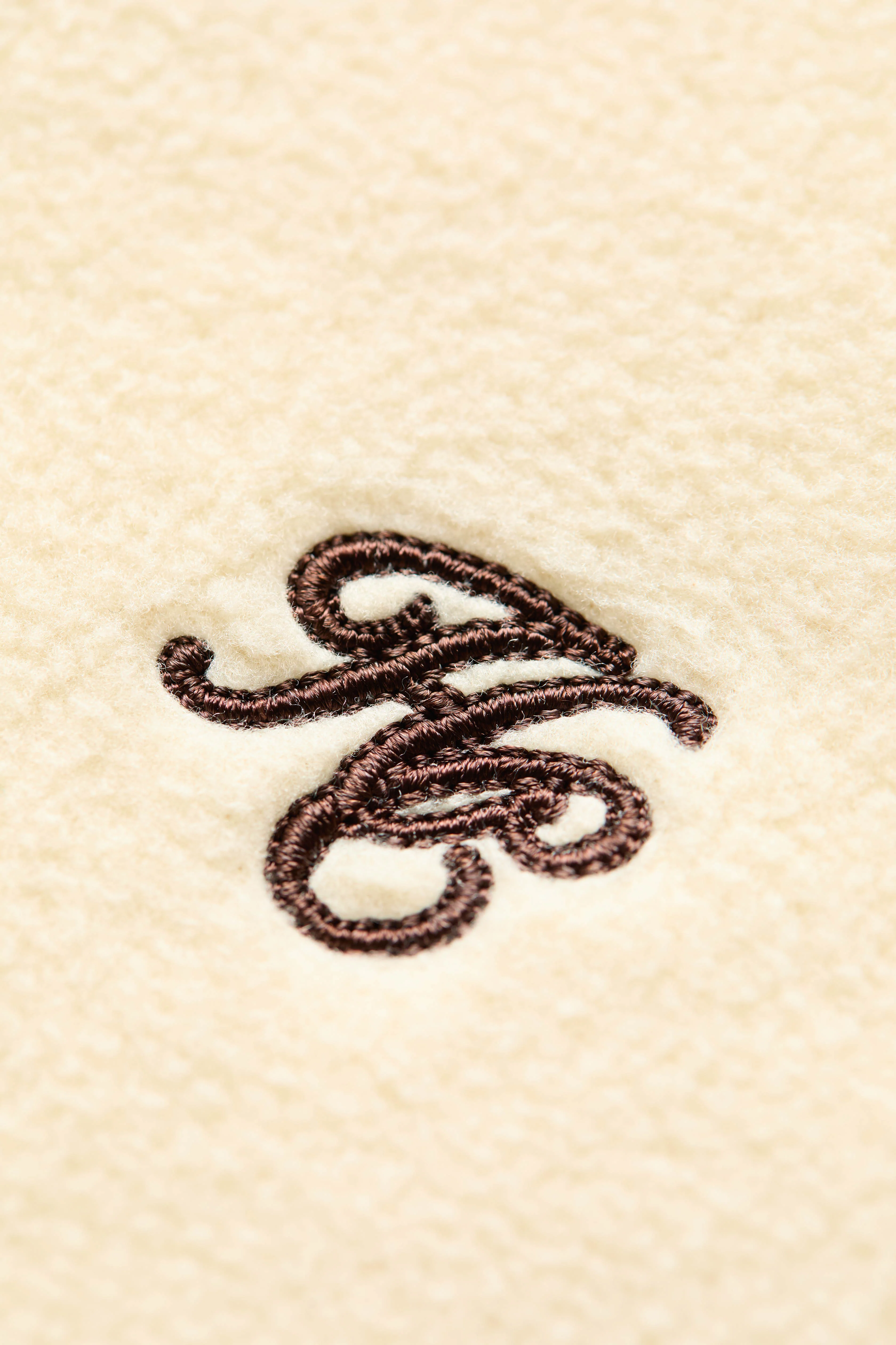 Country Fleece Quarter Zip (Cream) - Image 10