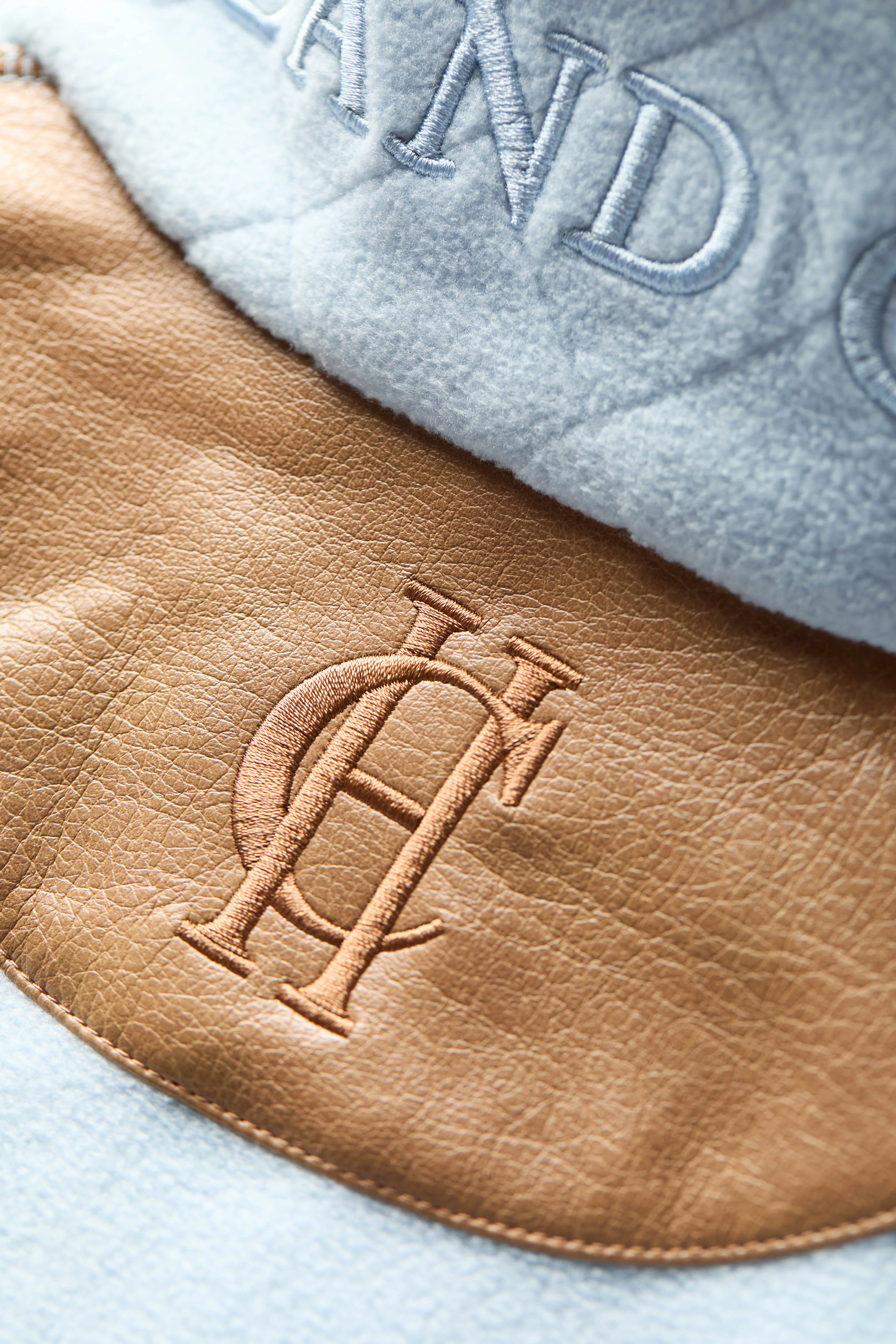 Country Fleece Quarter Zip (Pale Blue) - Image 7