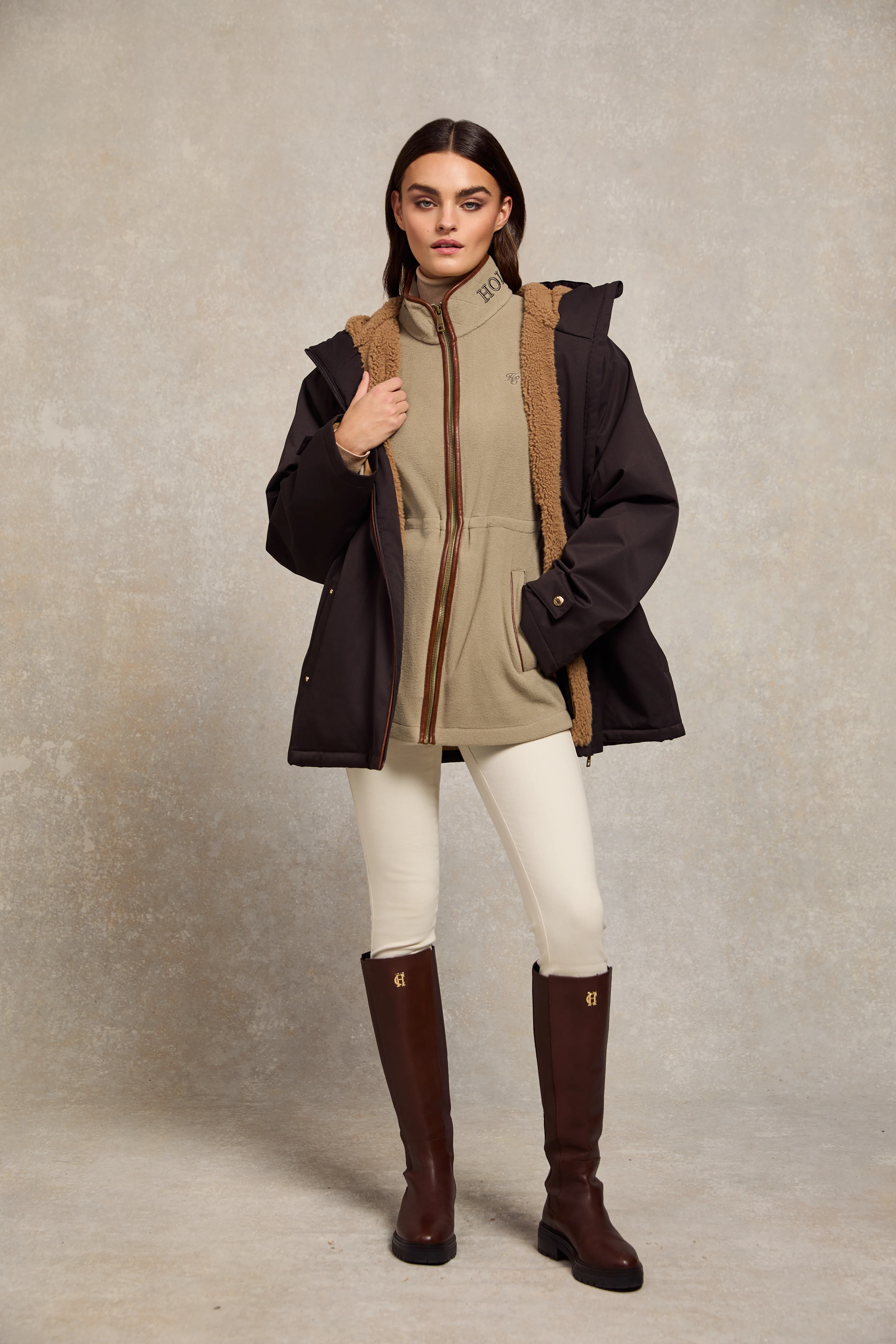 Country Longline Fleece (Sage) - Image 2