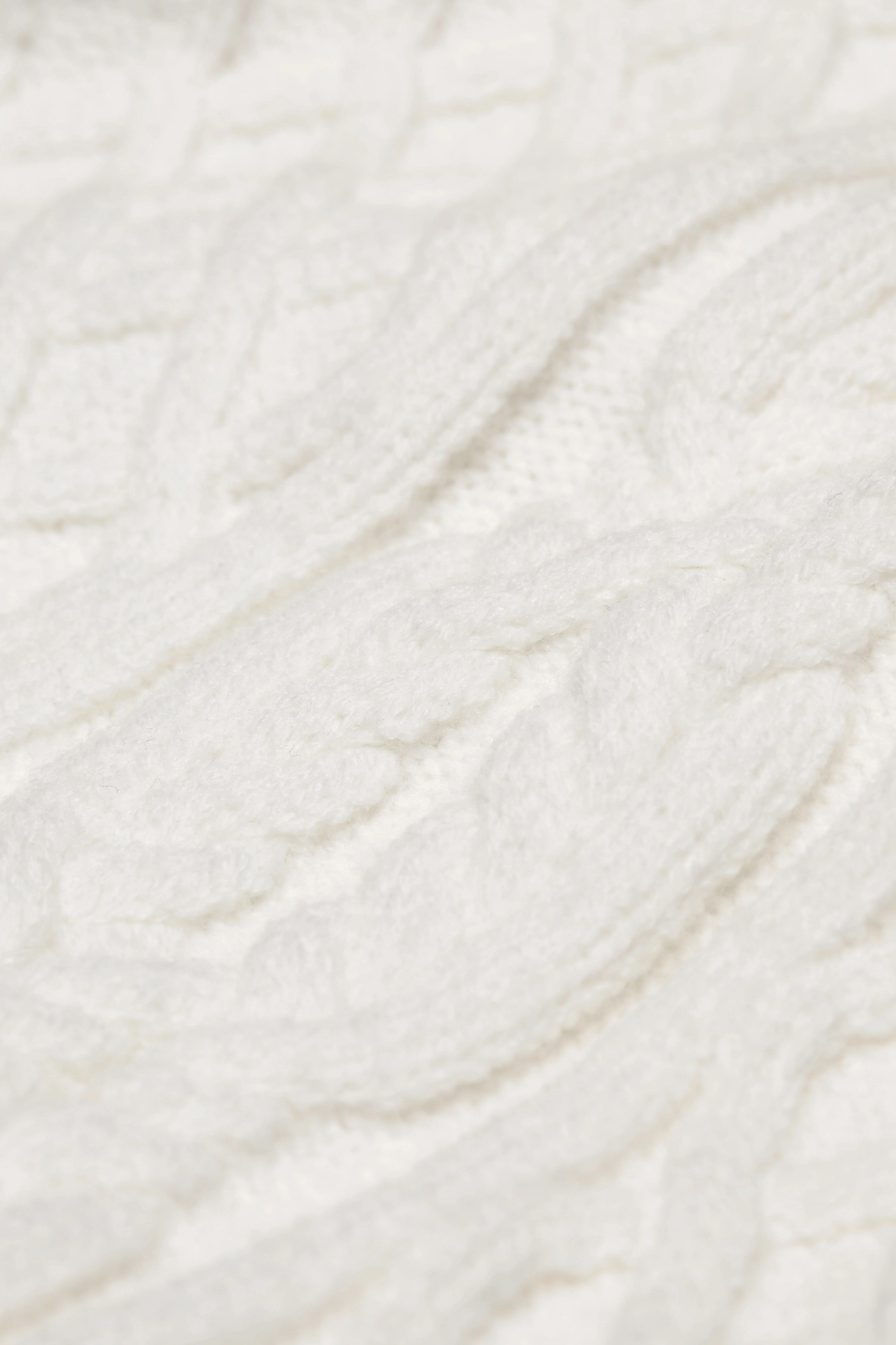 Country Roll Neck Dress (Cream) - Image 8