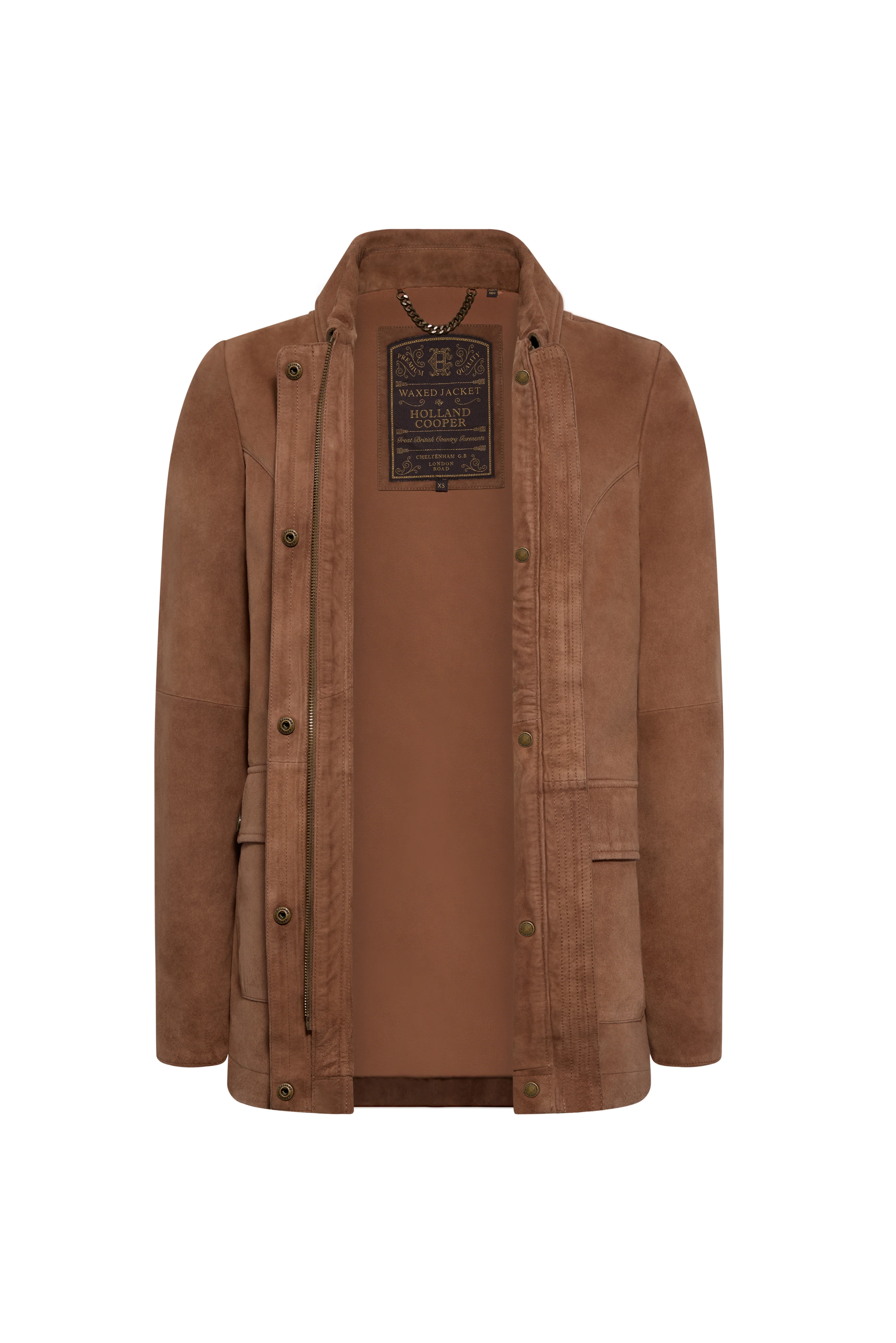 Country Suede Jacket (Cognac) - Image 11