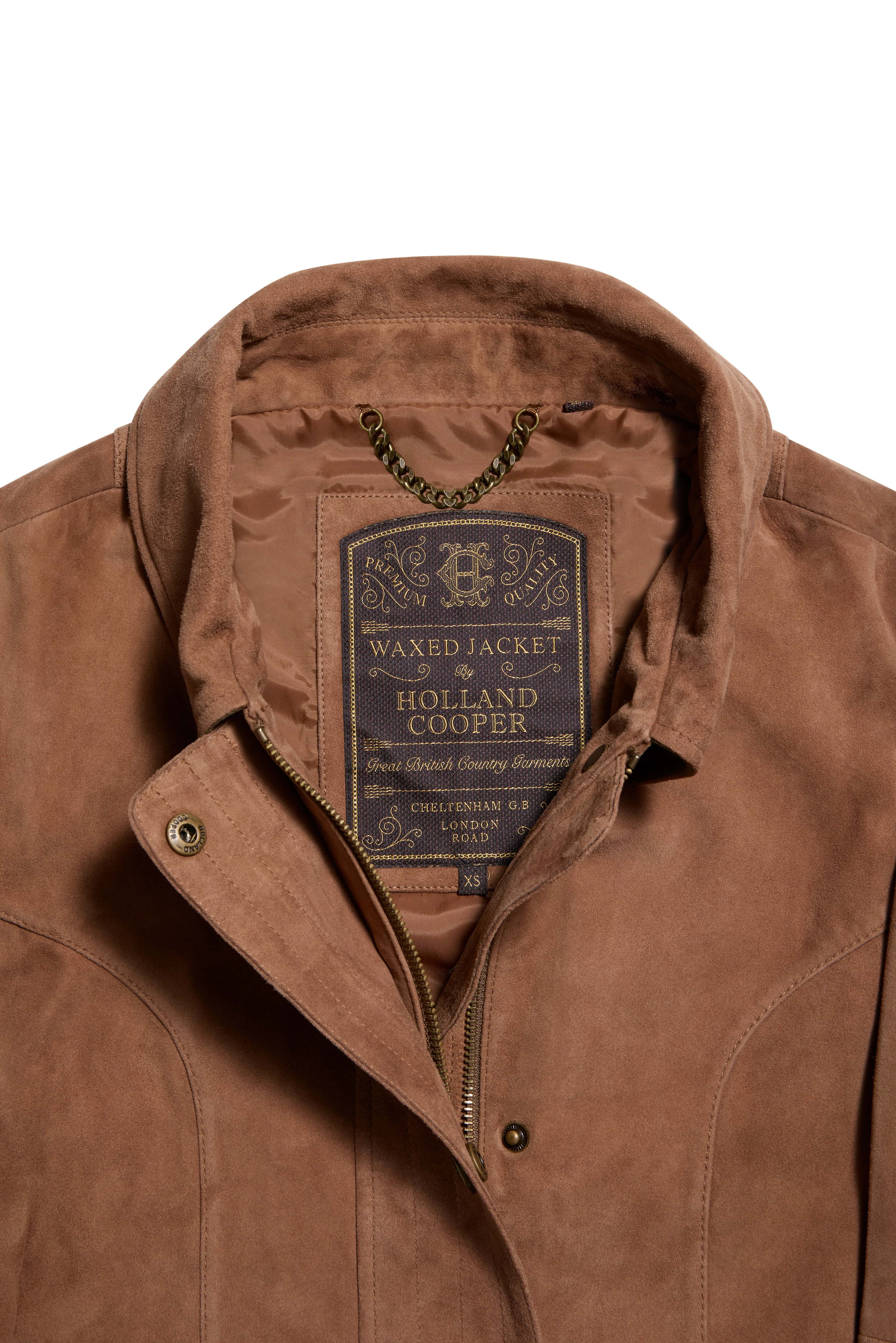 Country Suede Jacket (Cognac) - Image 12