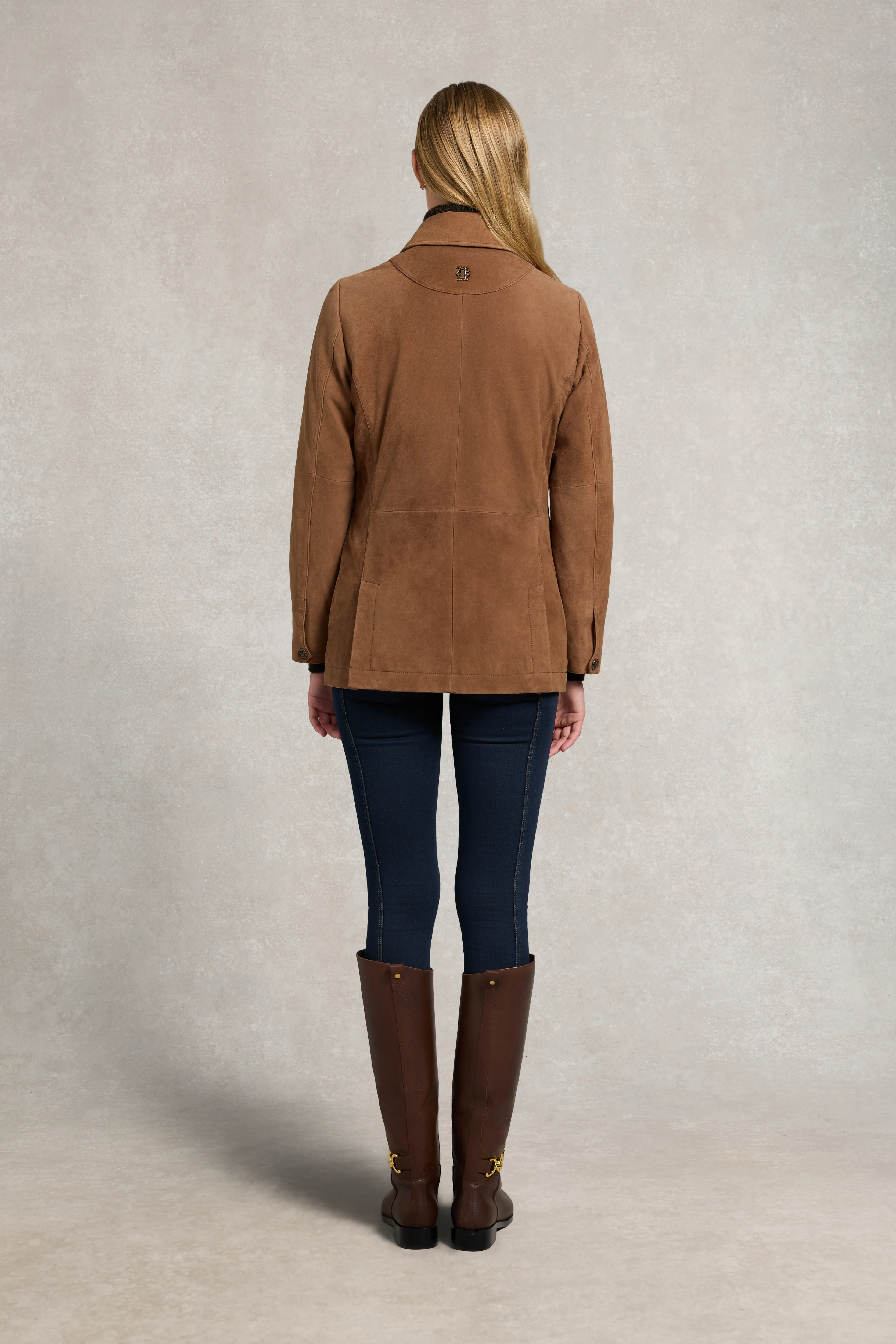 Country Suede Jacket (Cognac) - Image 6