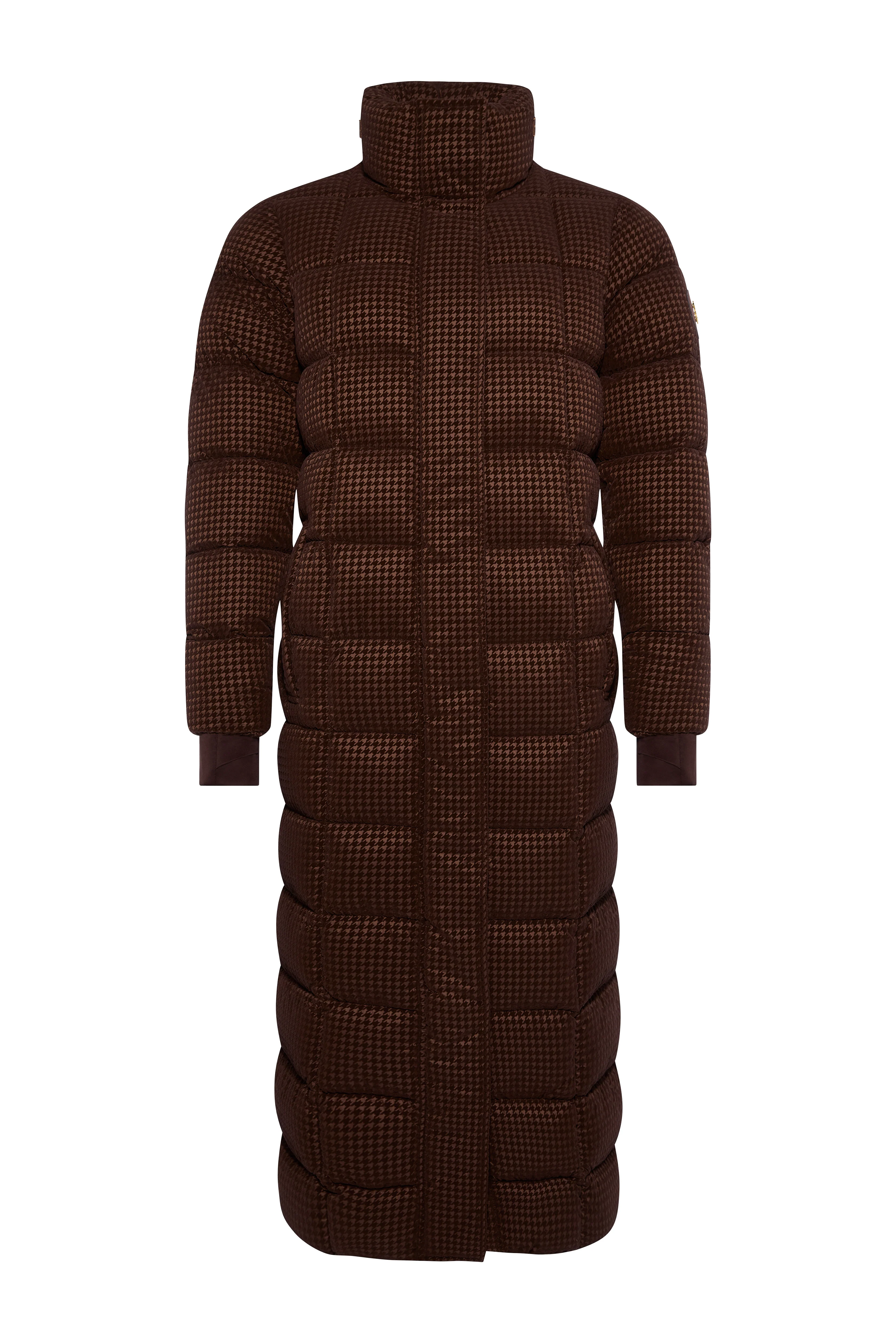 Crawford Longline Coat (Cocoa Mini Flock) - Image 4