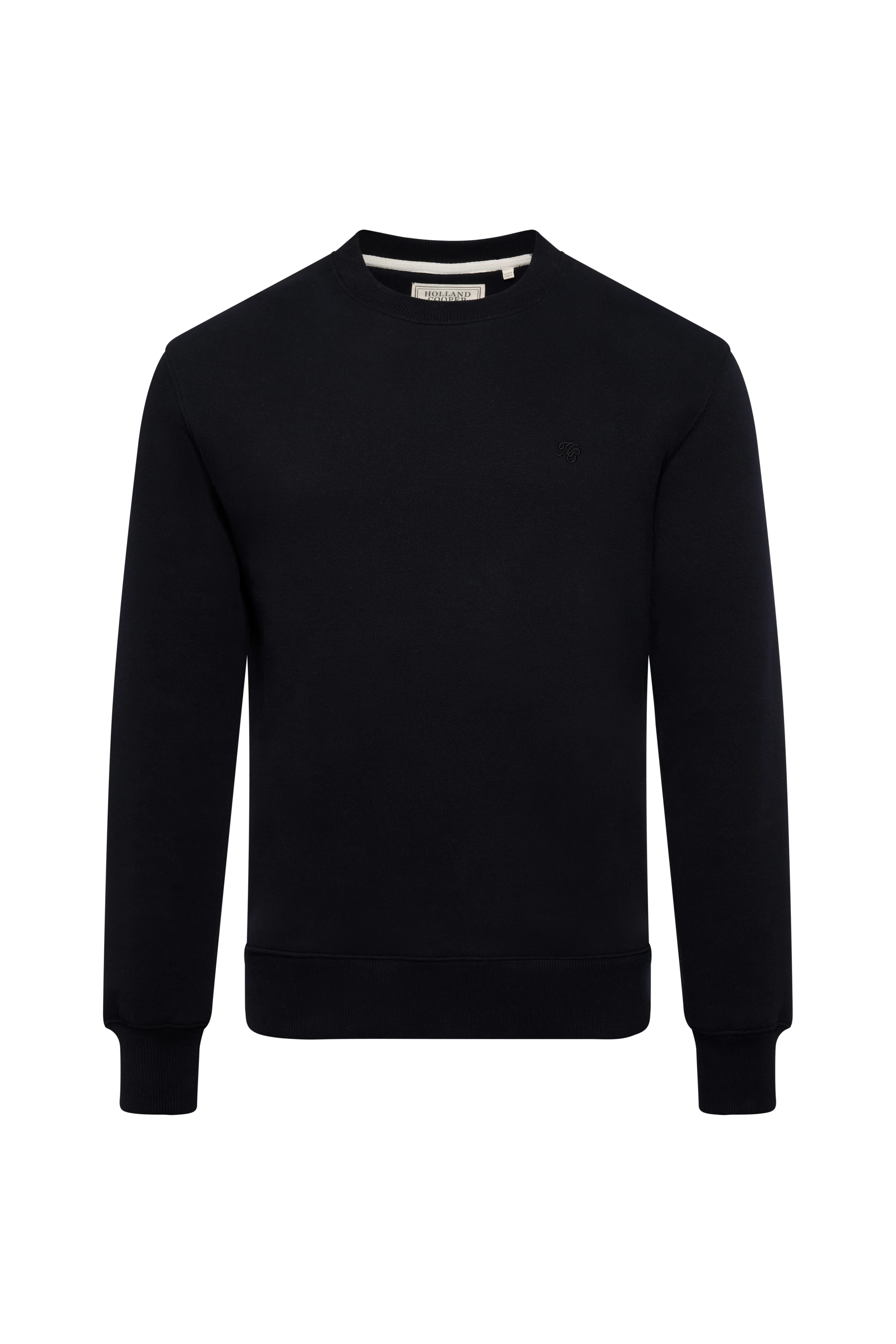 Men's Crew Neck Sweat (Black) - Image 4