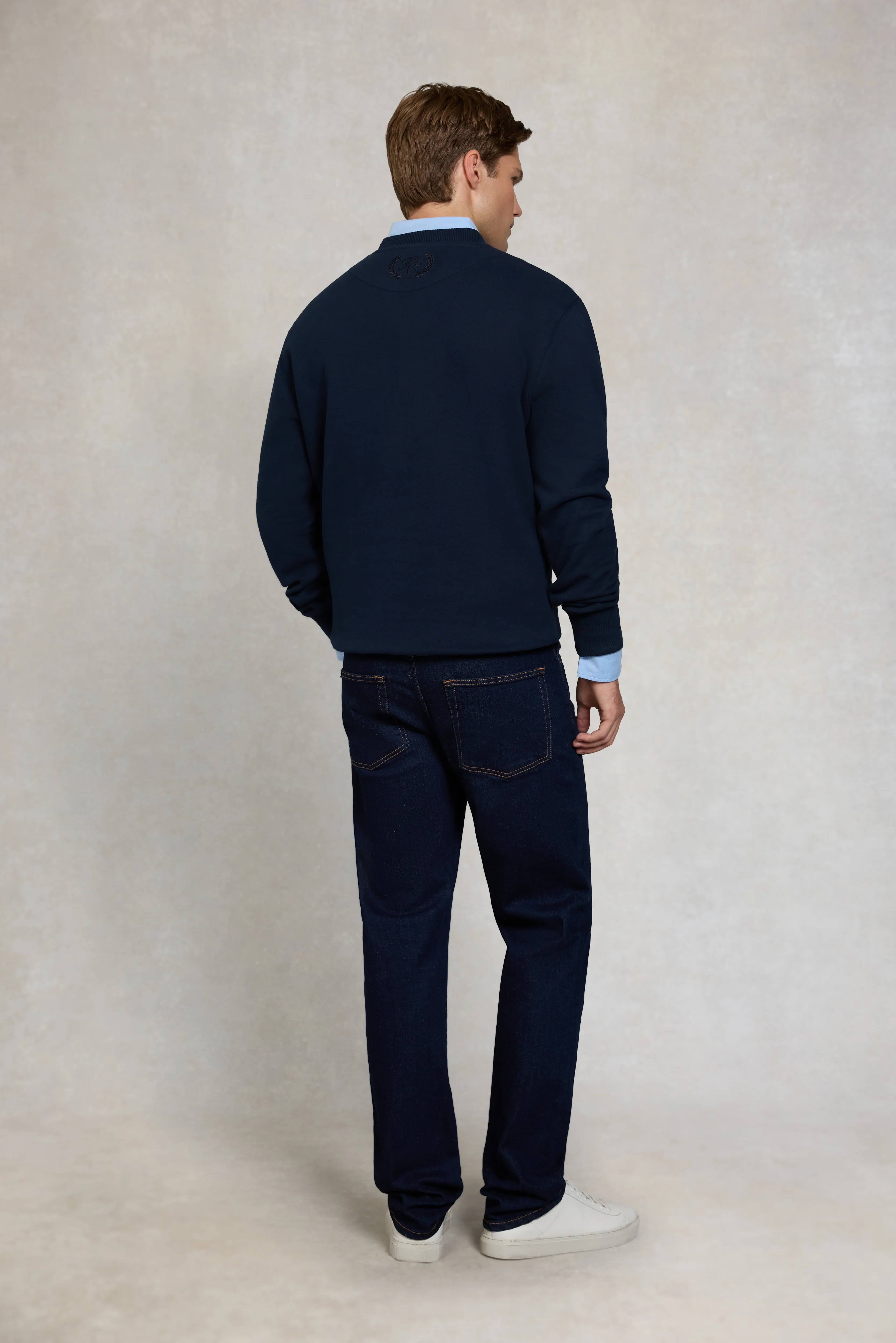 Men's Crew Neck Sweat (Ink Navy) - Image 5