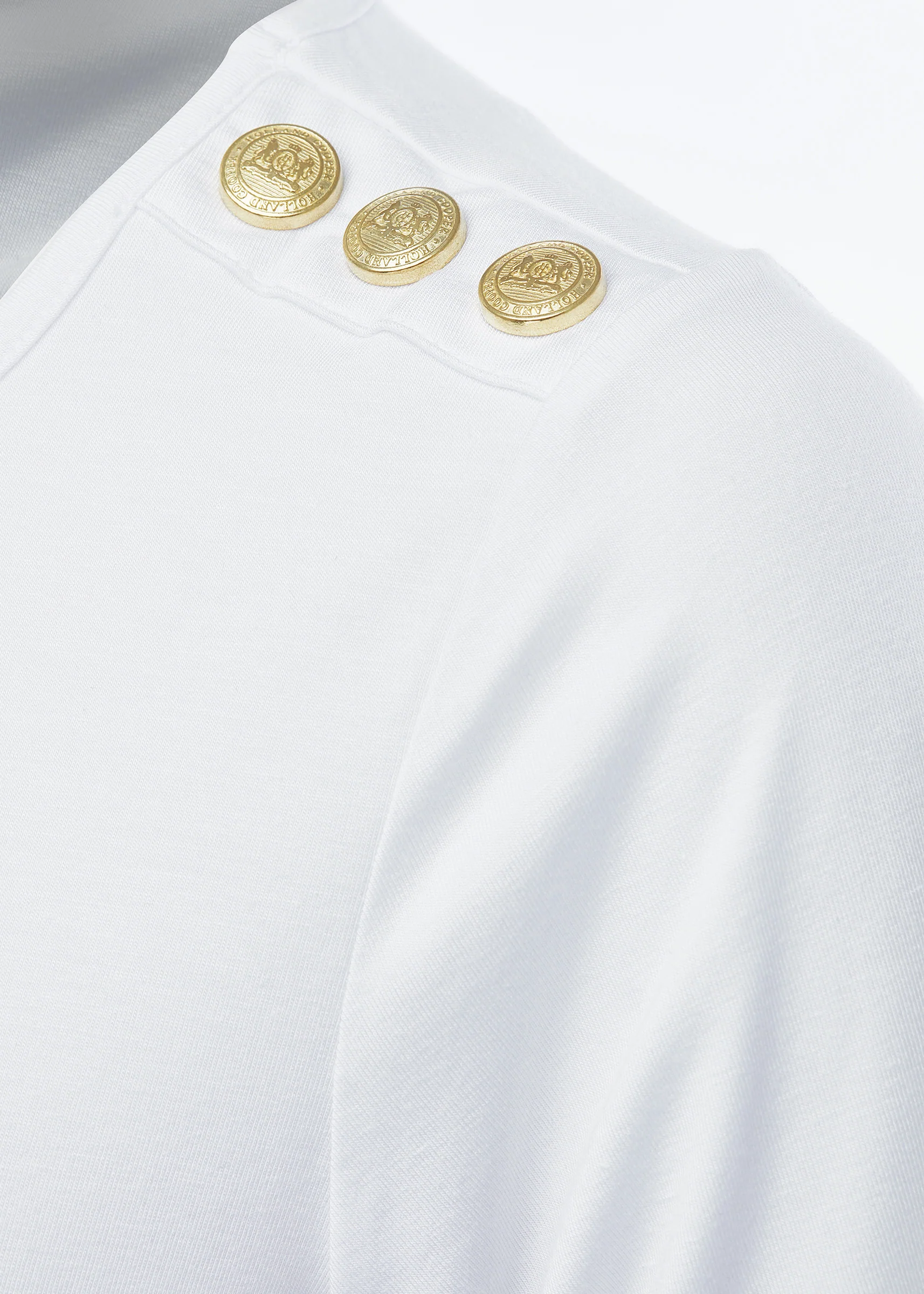 Relax Fit Crew Neck Tee (White) - Image 8