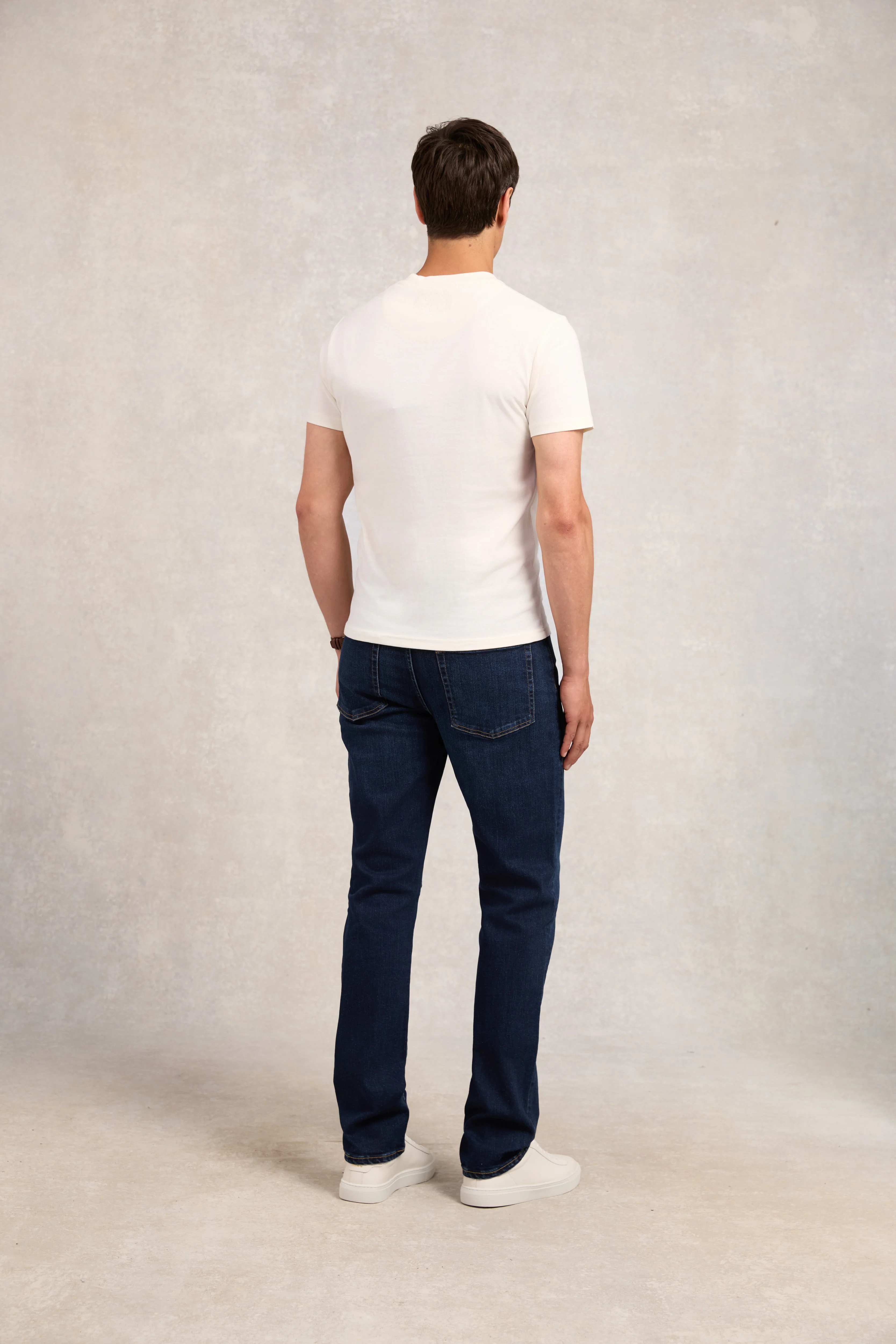 Men's Crew Neck T-Shirt (White) - Image 5