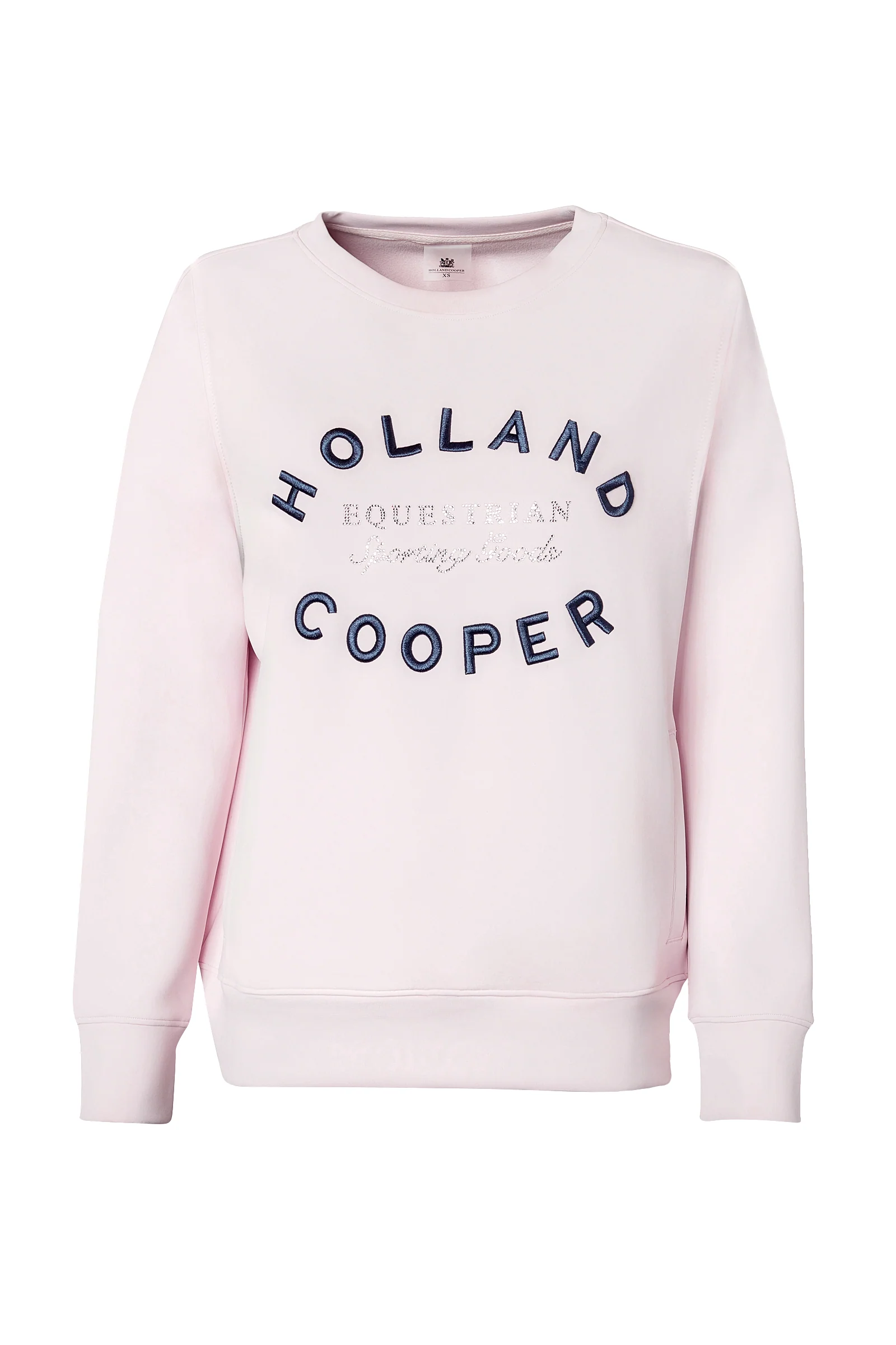 Crystal Crew Neck Sweat (Blush) - Image 4