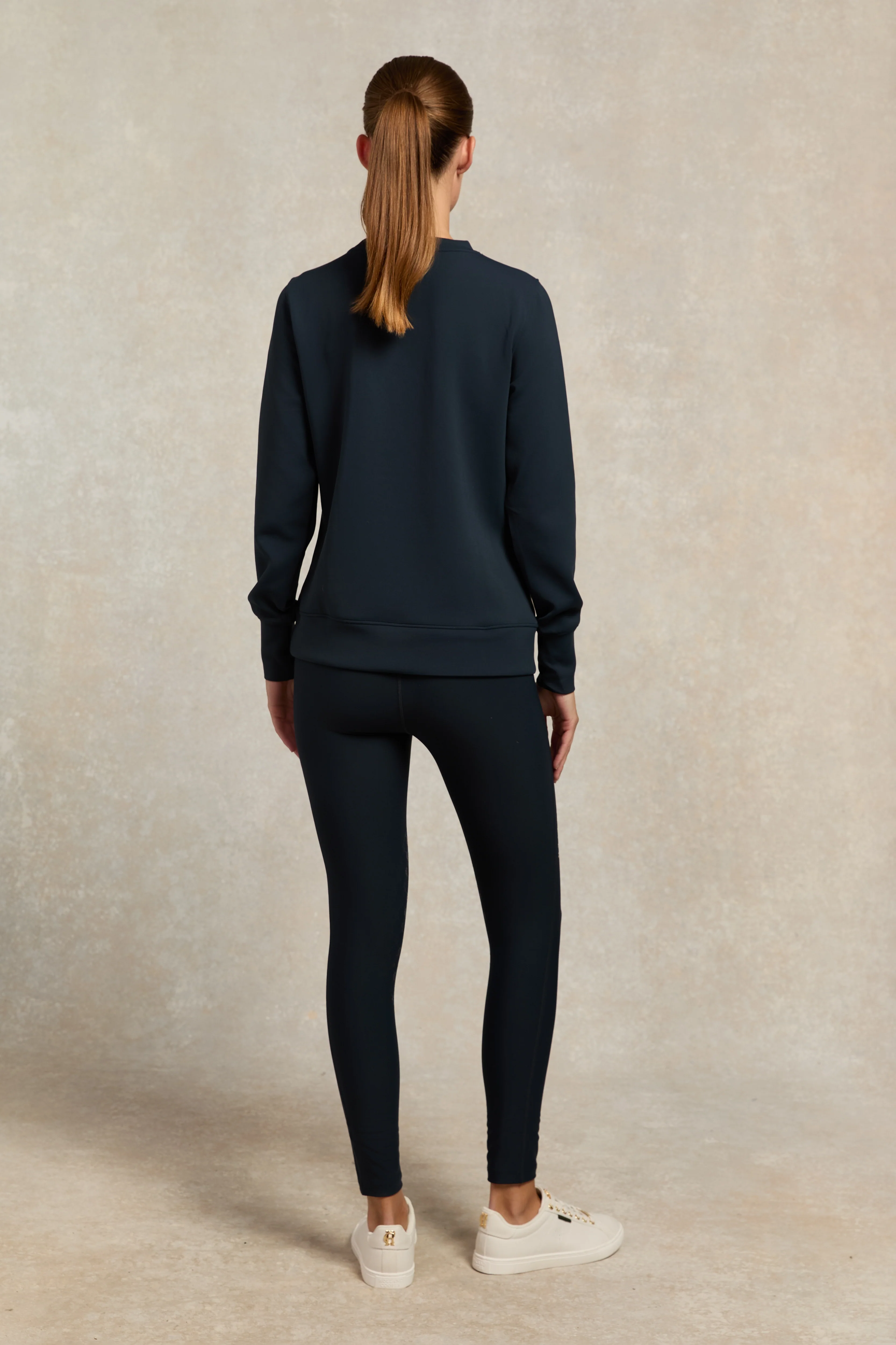 Crystal Crew Neck Sweat (Ink Navy) - Image 3