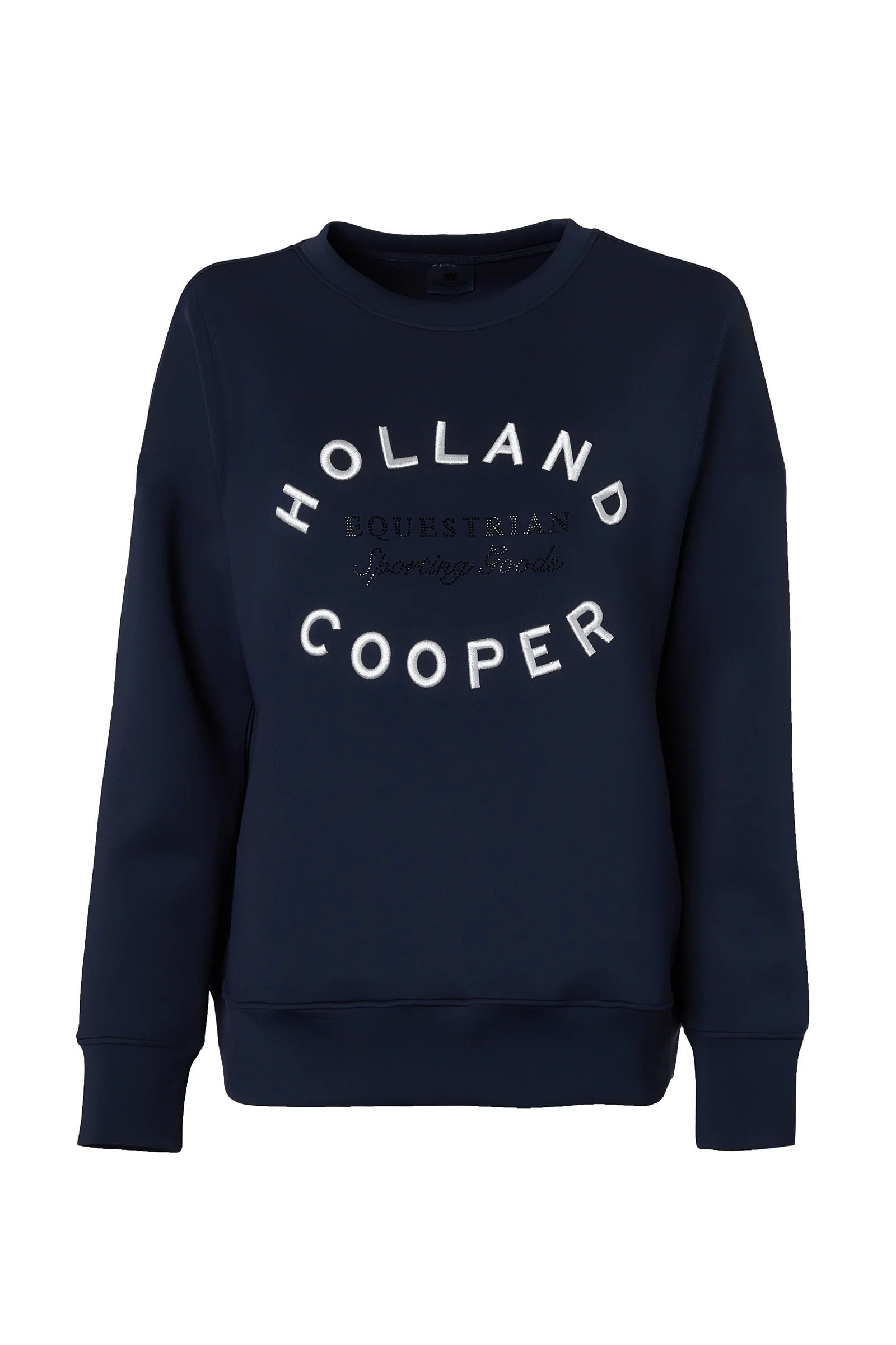 Crystal Crew Neck Sweat (Ink Navy) - Image 4