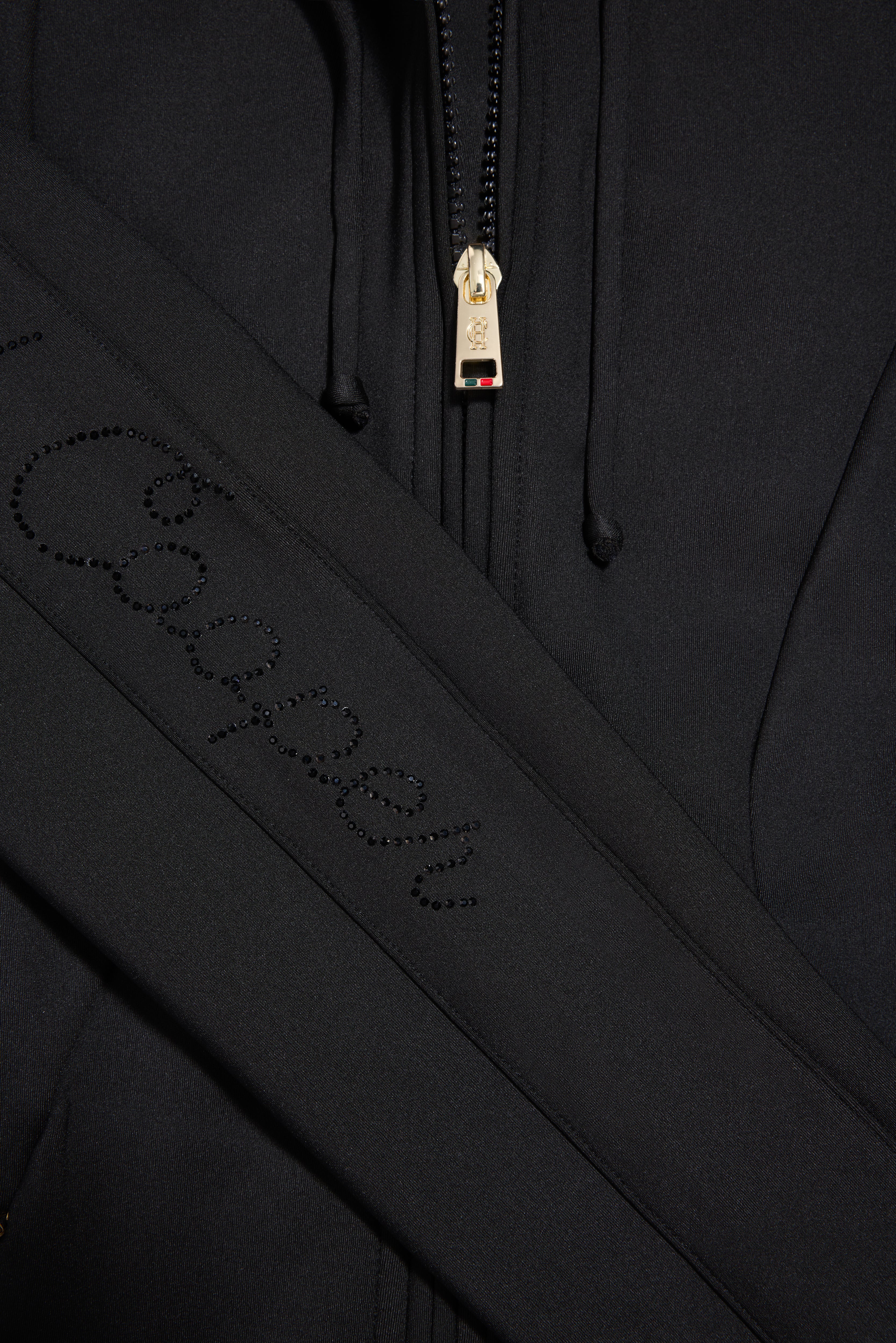 Crystal Zip Hoodie (Black) - Image 8
