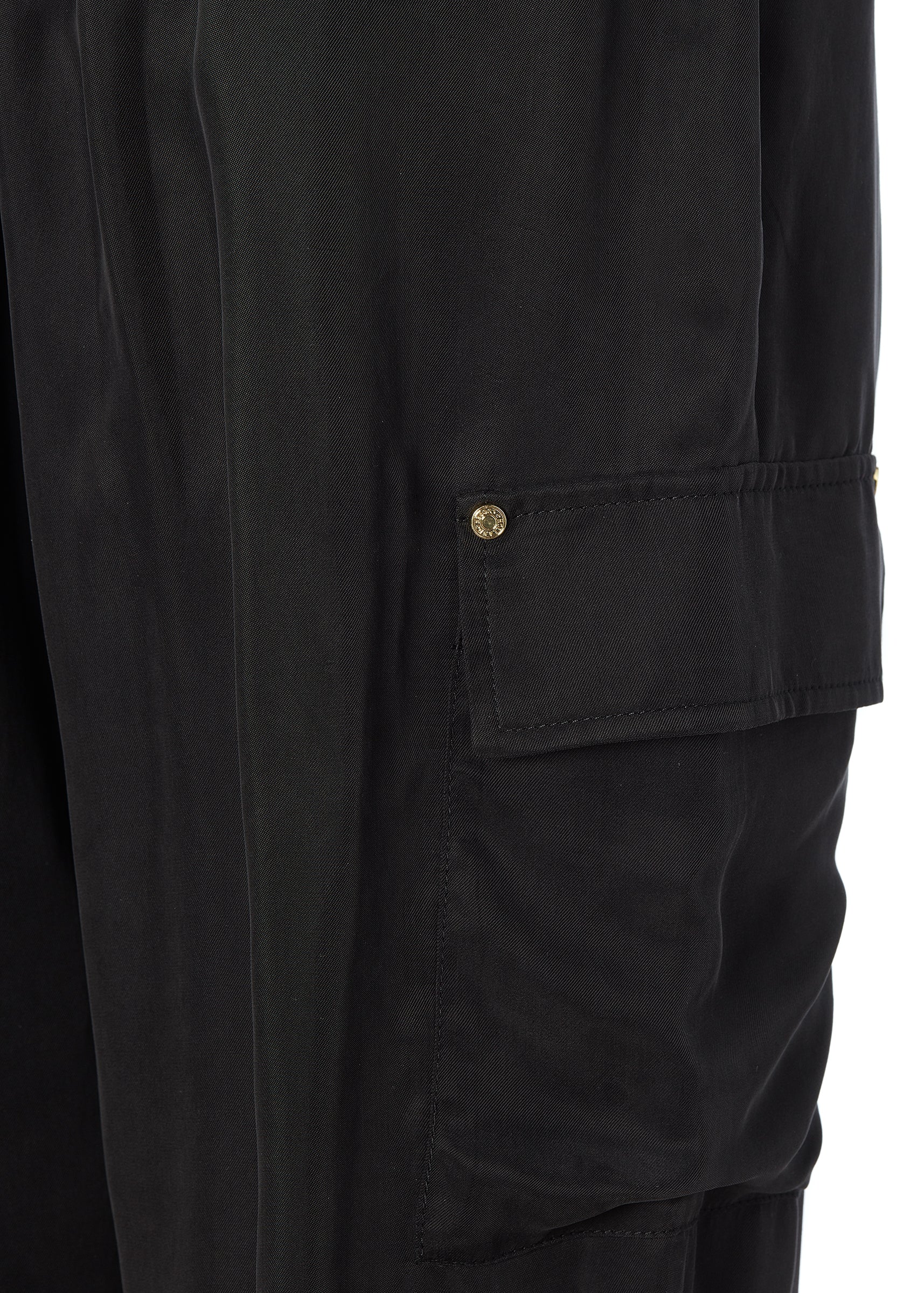 Cupro Cargo Pant (Black) - Image 11