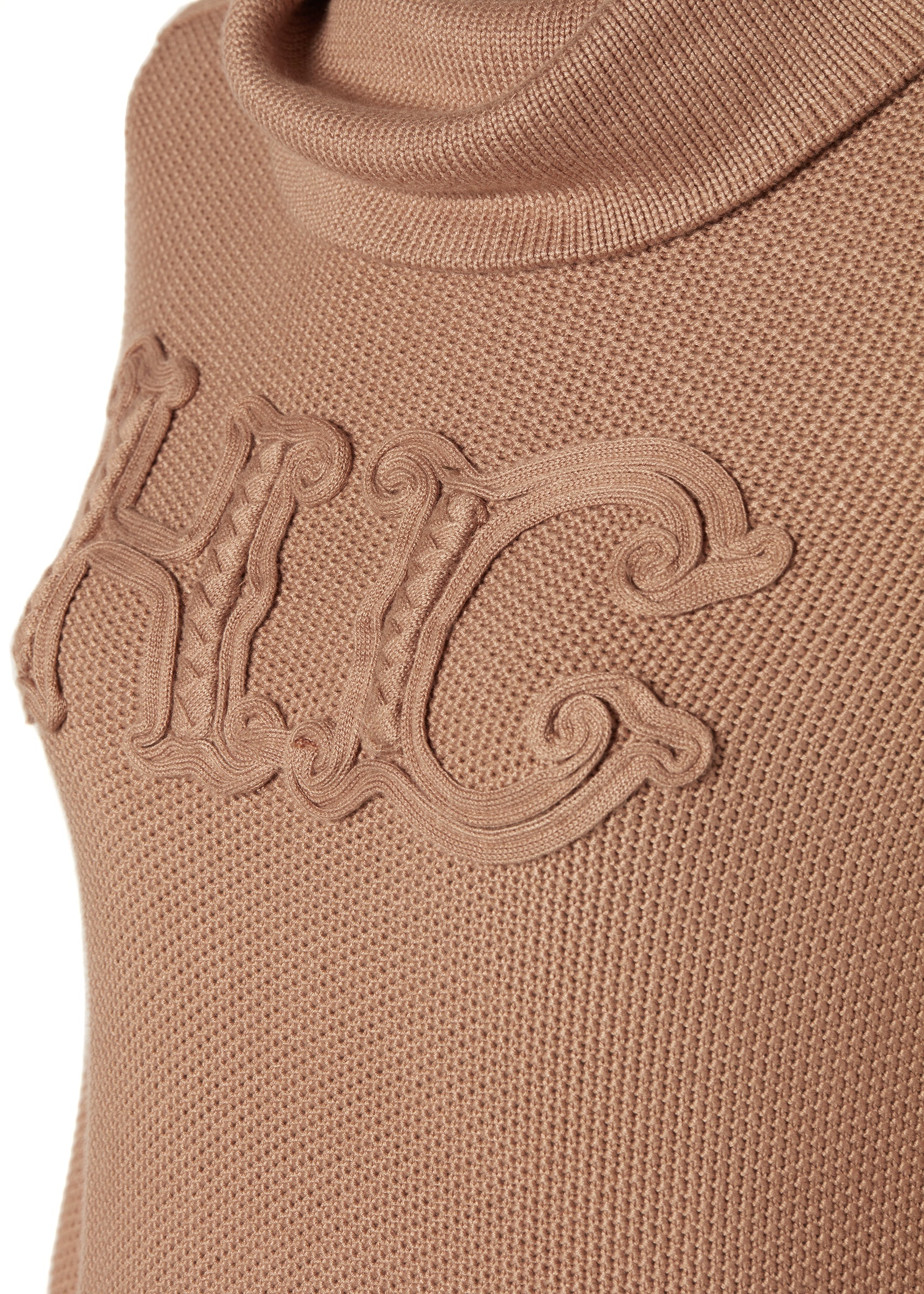 Daisy Roll Neck Knit (Camel) - Image 7