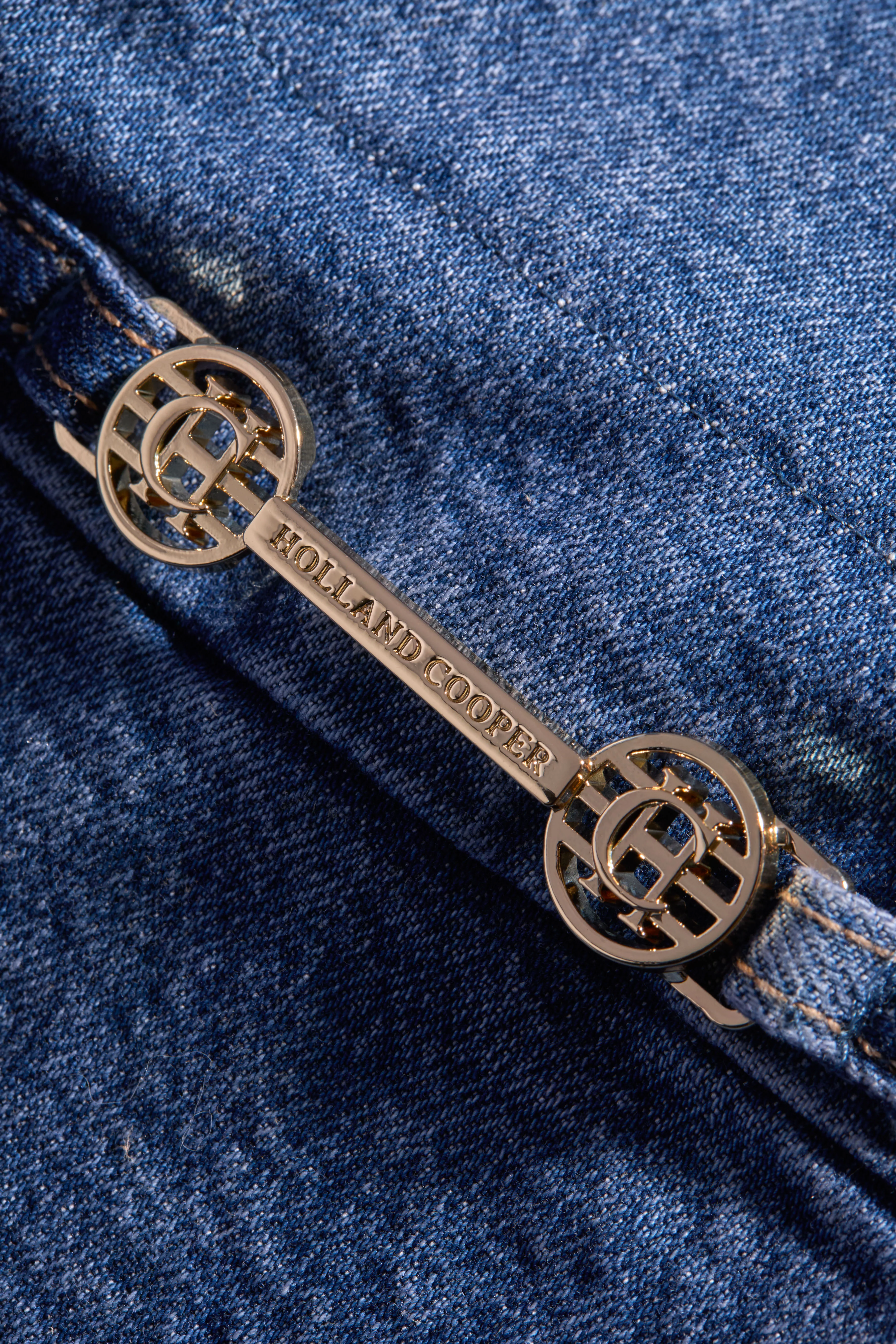 Denim Bomber Jacket (Vintage Indigo) - Image 7