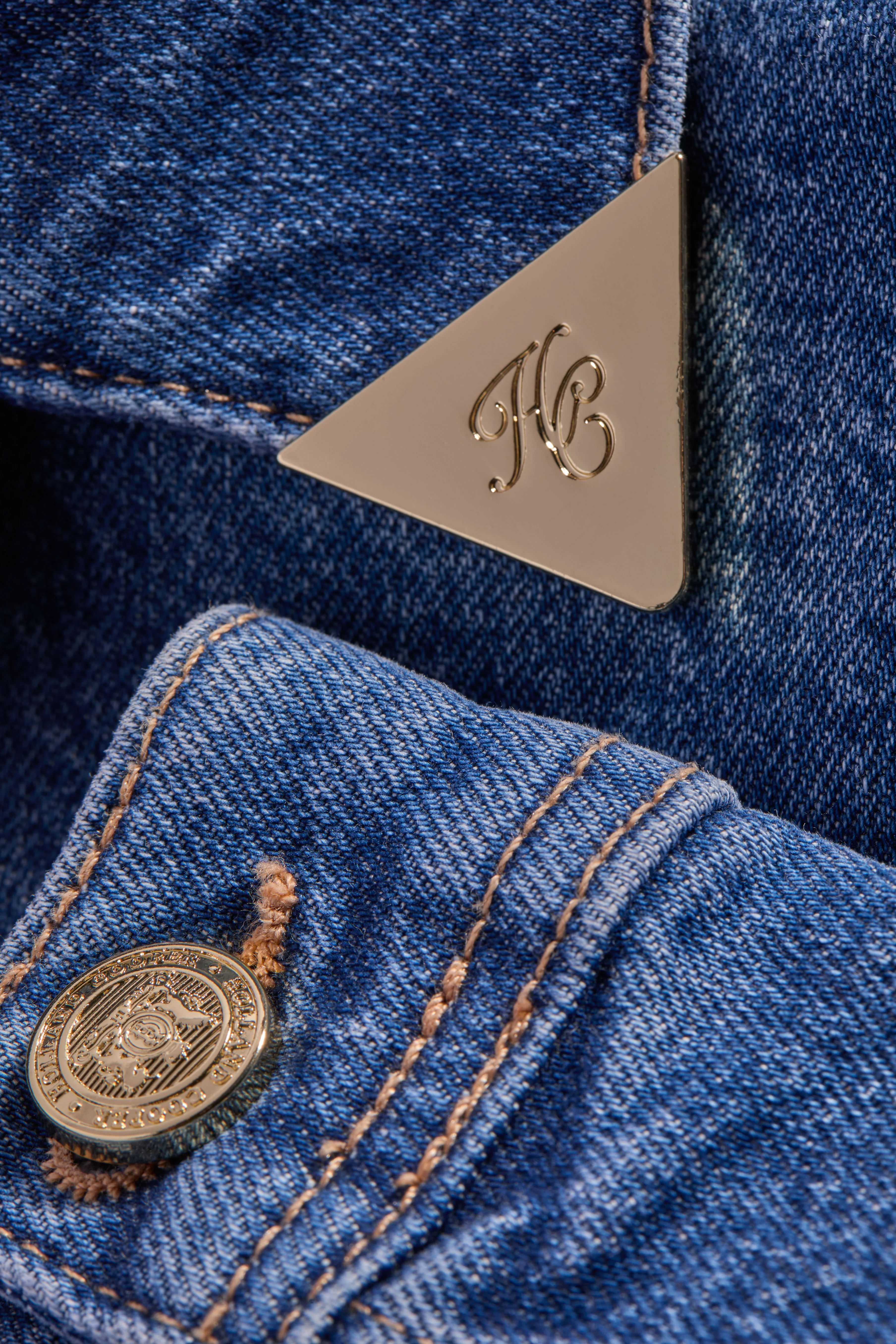 Denim Bomber Jacket (Vintage Indigo) - Image 8