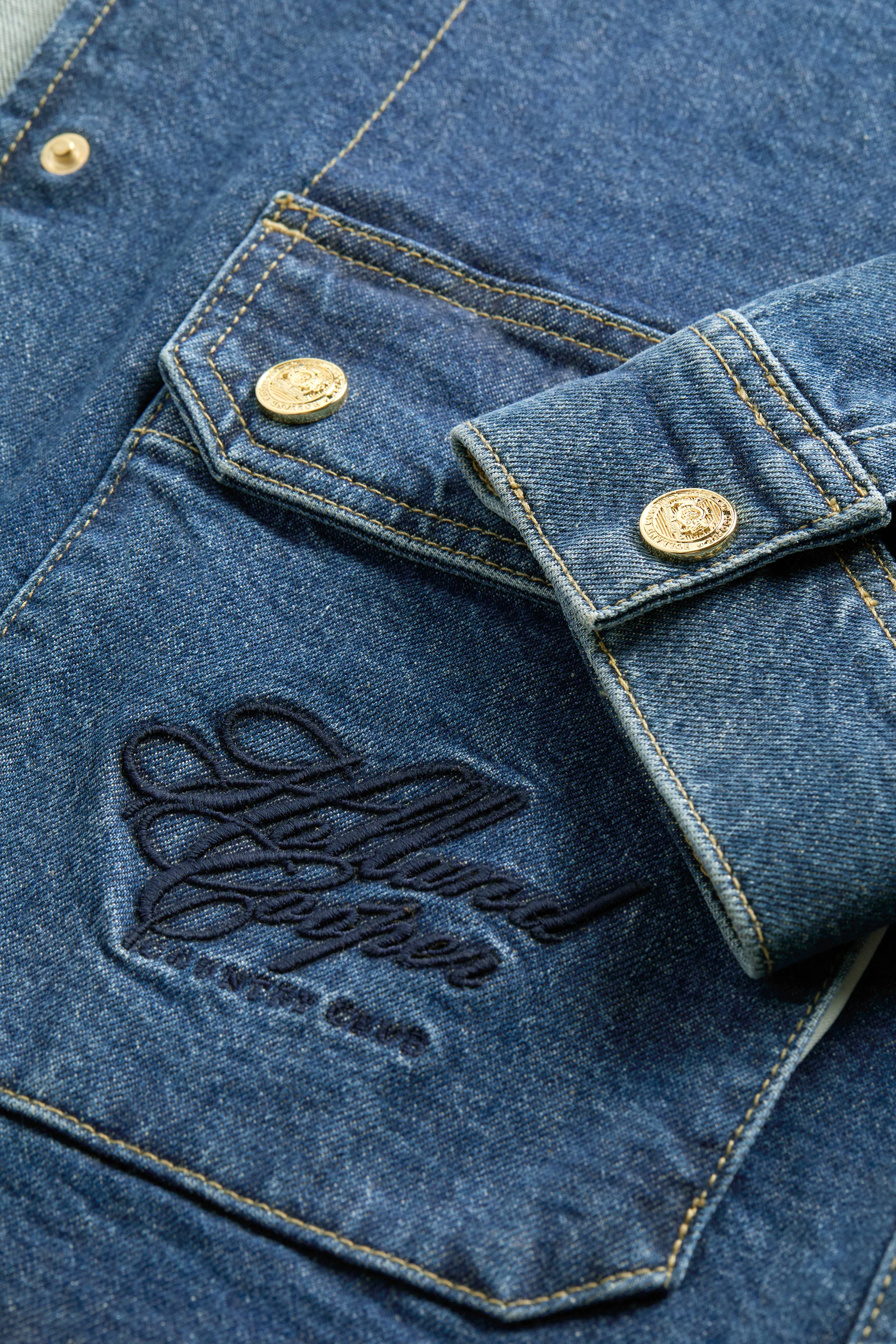 Denim Chore Jacket (Vintage Indigo) - Image 6