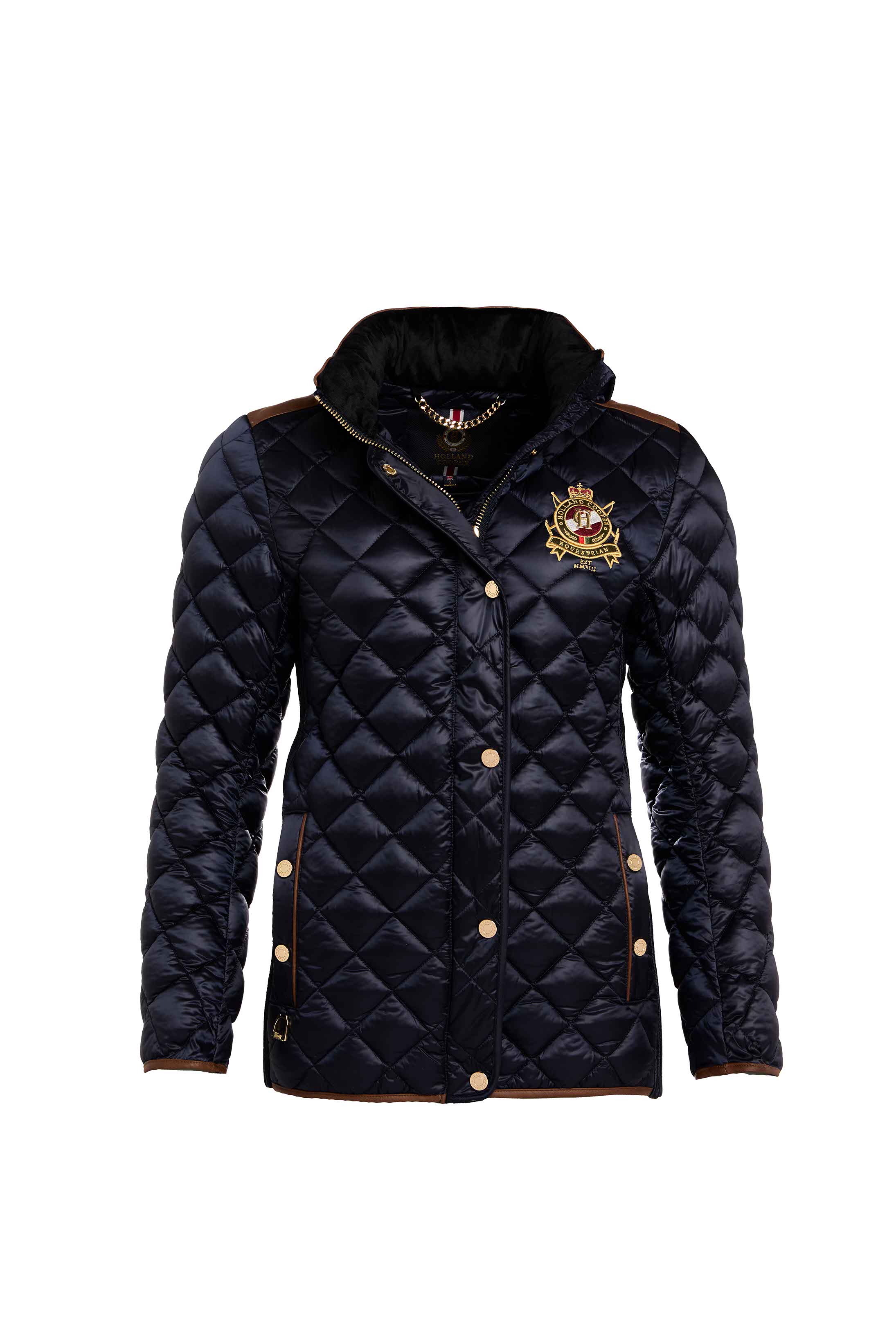 Diamond Quilt Classic Jacket (Ink Navy) - Image 4