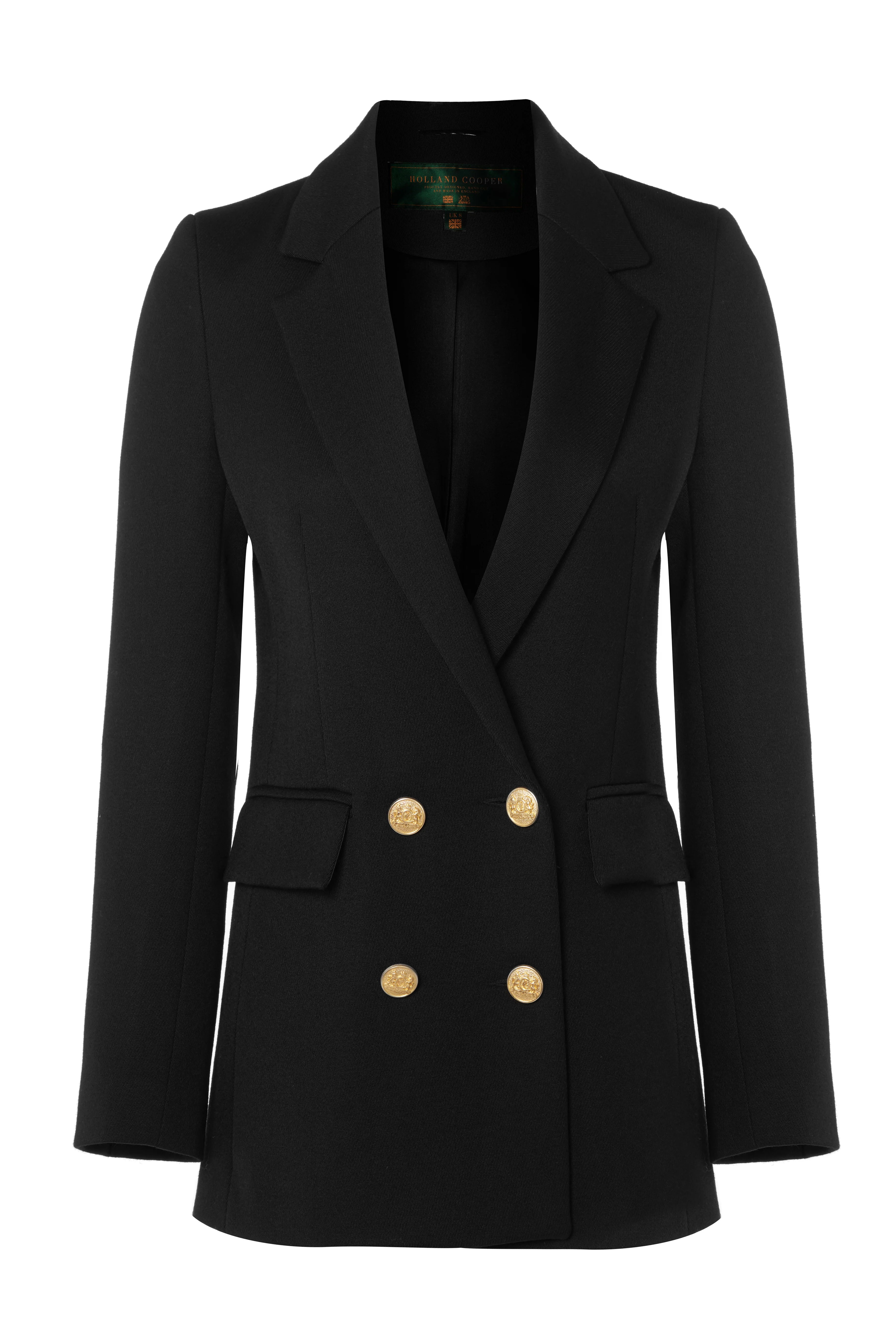 Double Breasted Blazer (Black Twill) - Image 4
