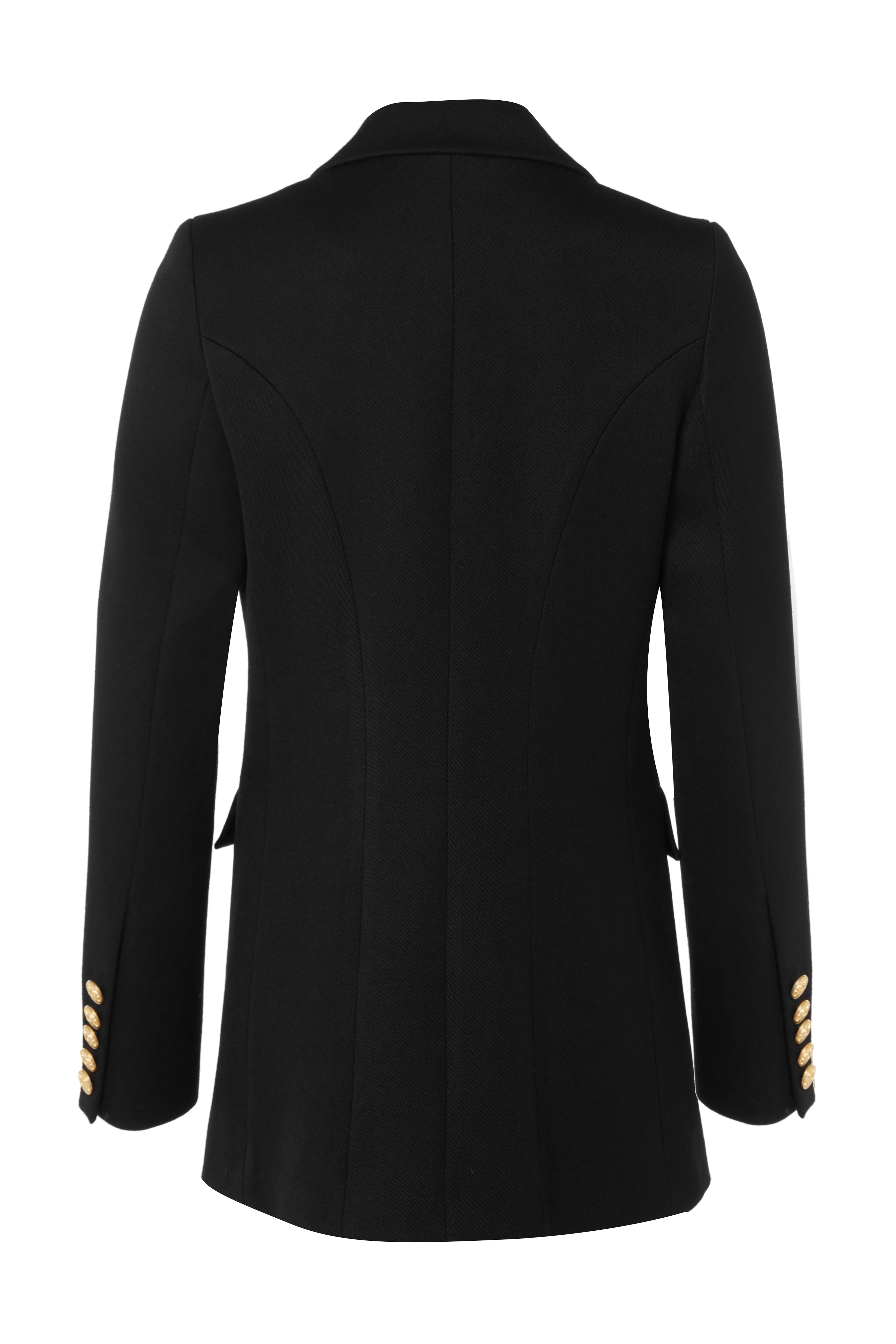Double Breasted Blazer (Black Twill) - Image 9