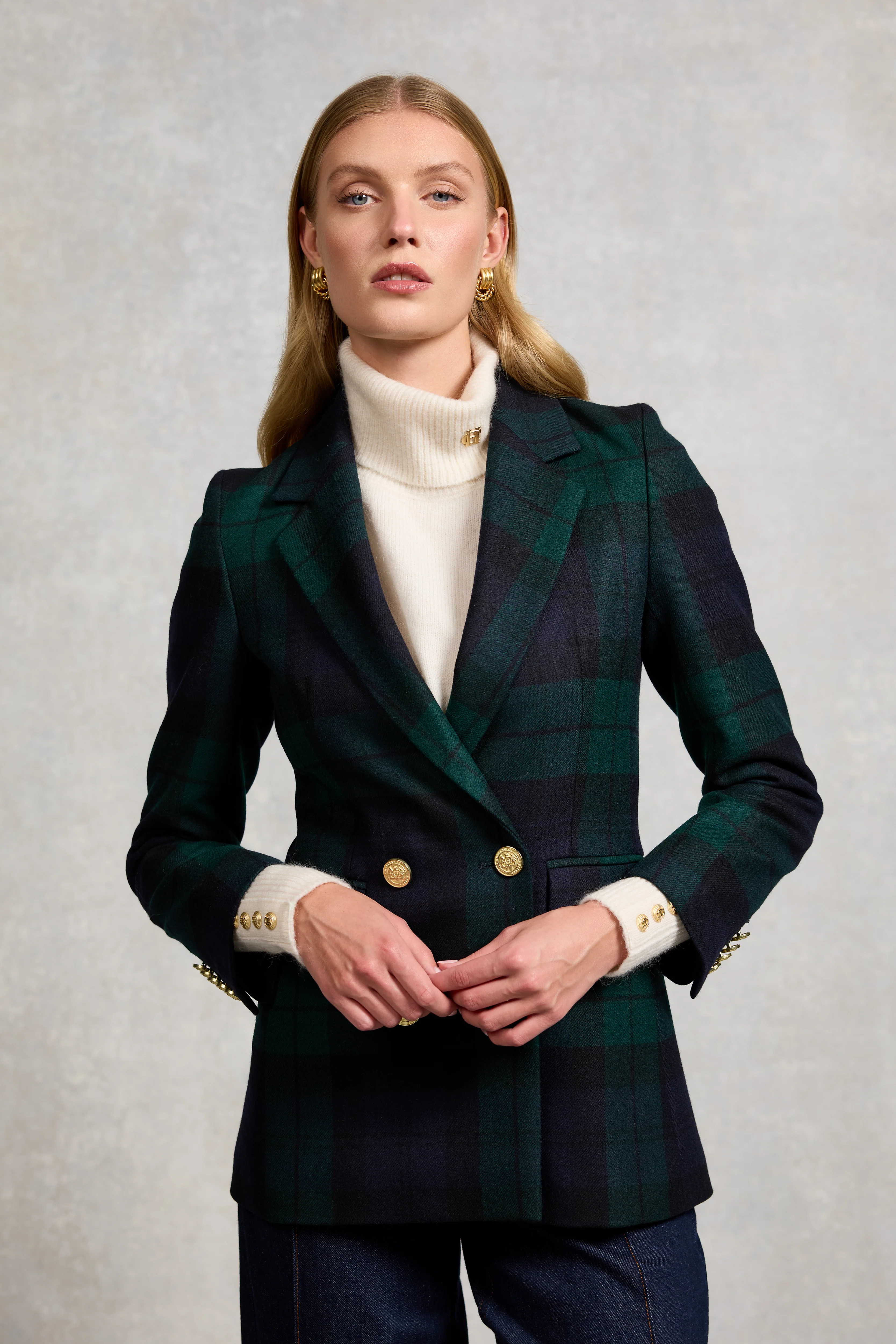 Double Breasted Blazer (Blackwatch) - Image 3