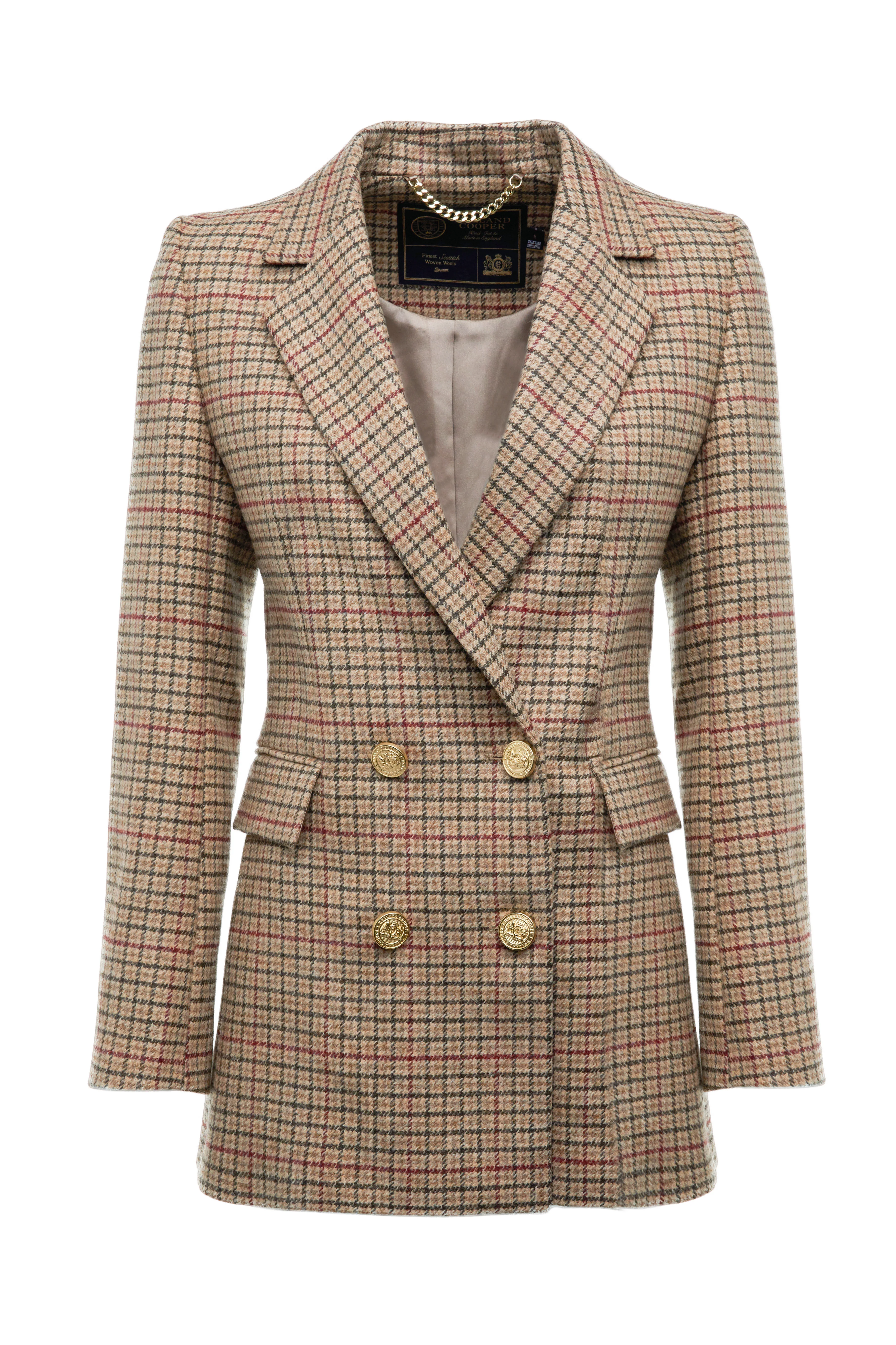Double Breasted Blazer (Charlton Tweed) - Image 4