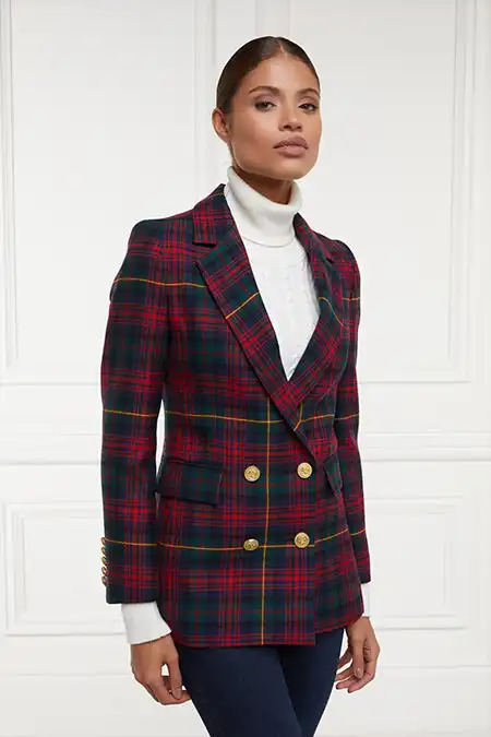 Double Breasted Blazer (Logan Tartan) - Image 5