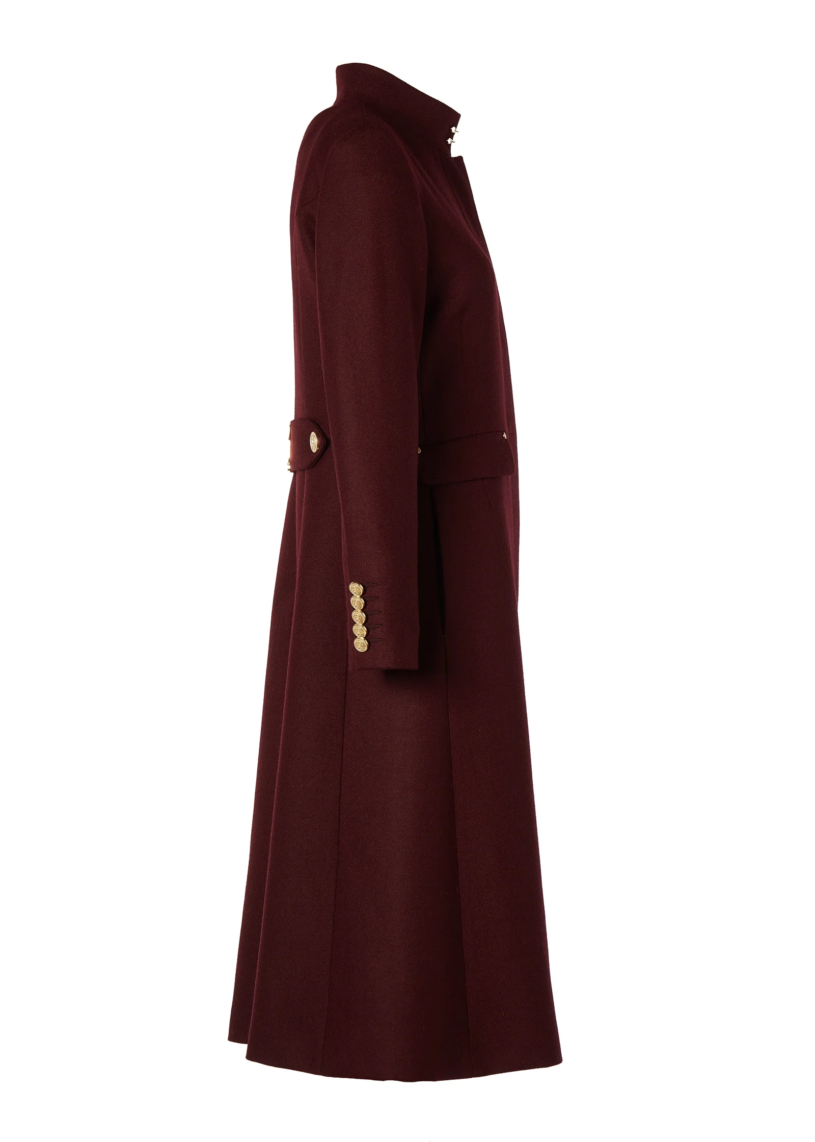 Dowdeswell Coat (Mulberry) - Image 9