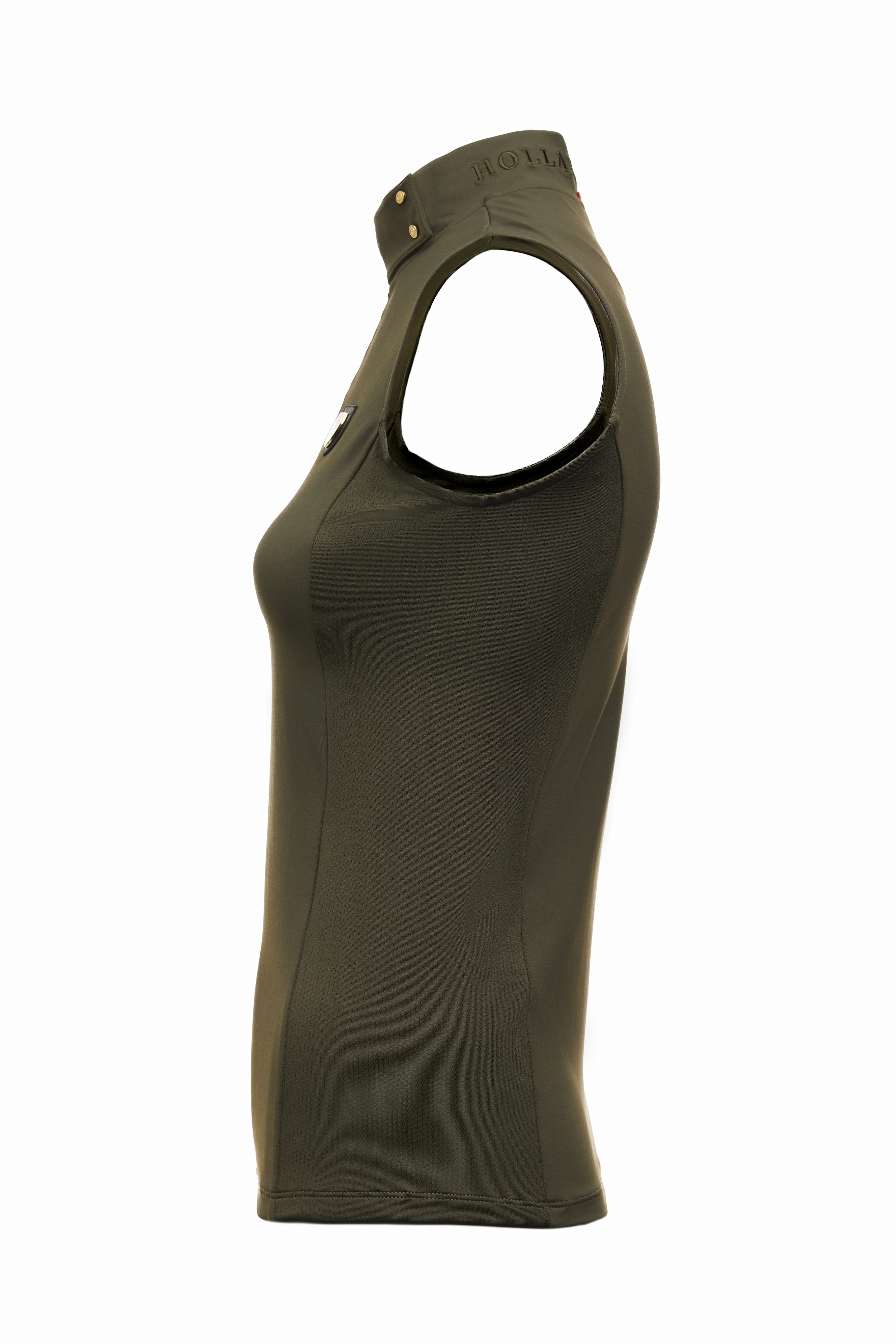 Elite Sleeveless Base Layer (Olive) - Image 7