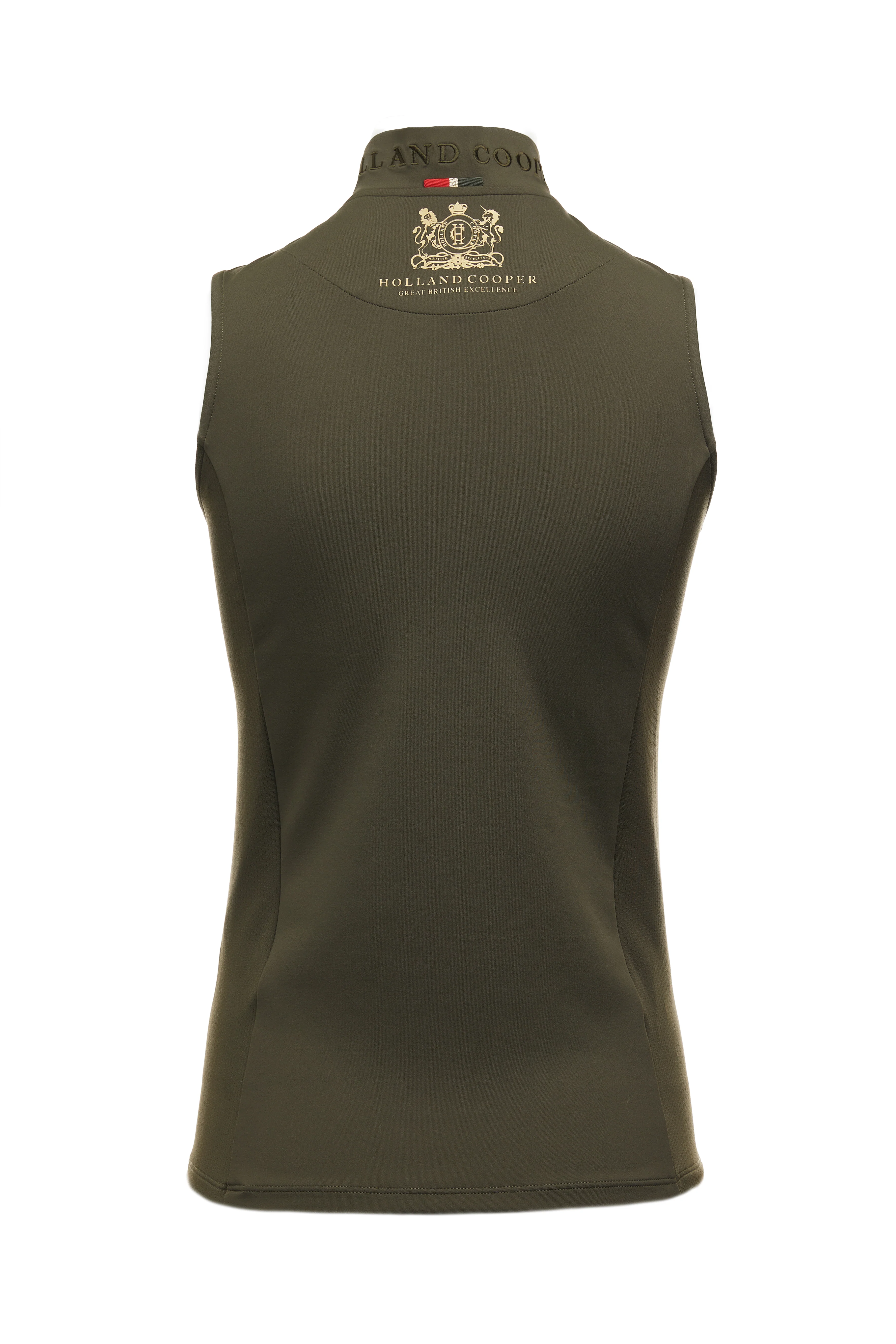 Elite Sleeveless Base Layer (Olive) - Image 8