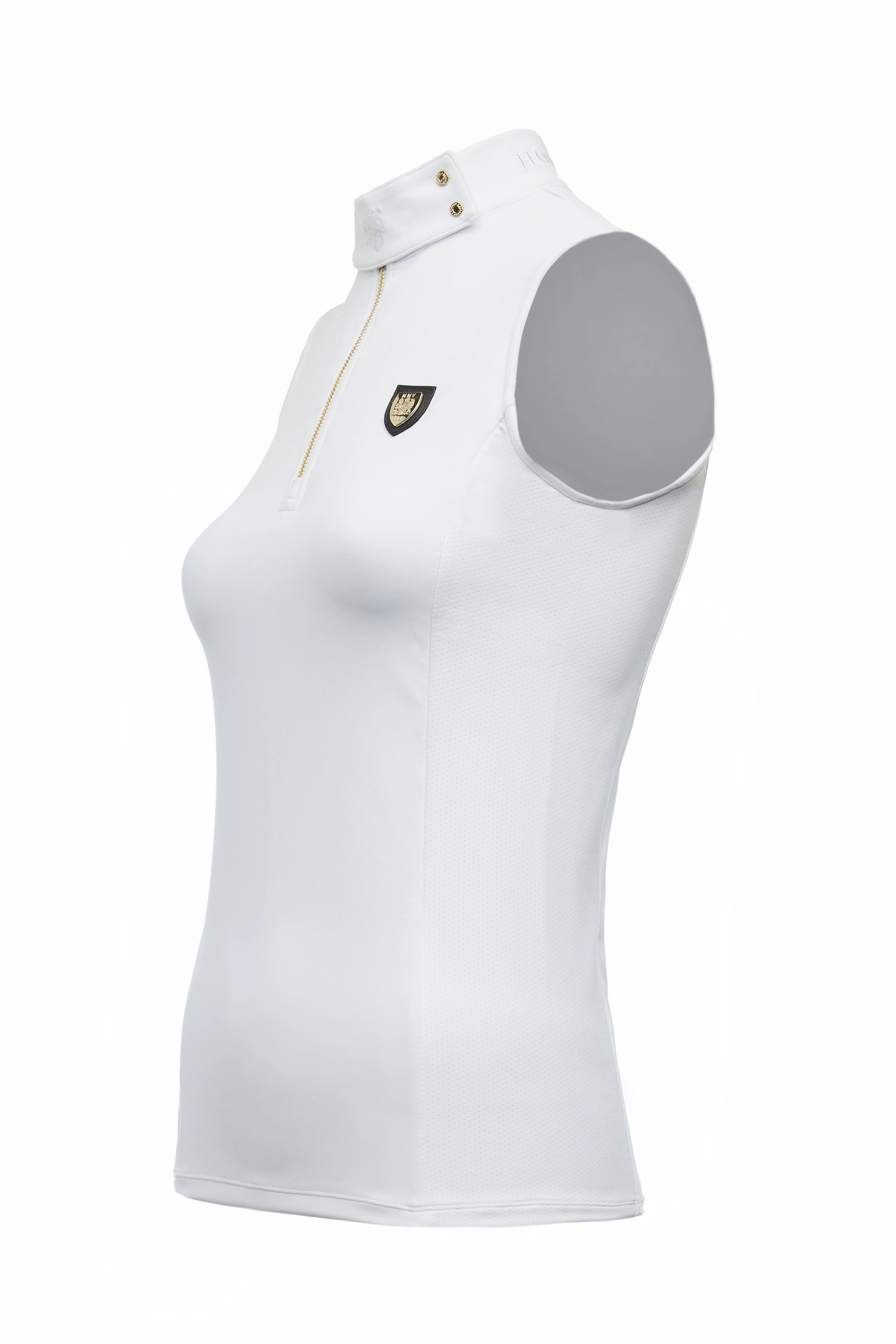Elite Sleeveless Base Layer (White) - Image 9