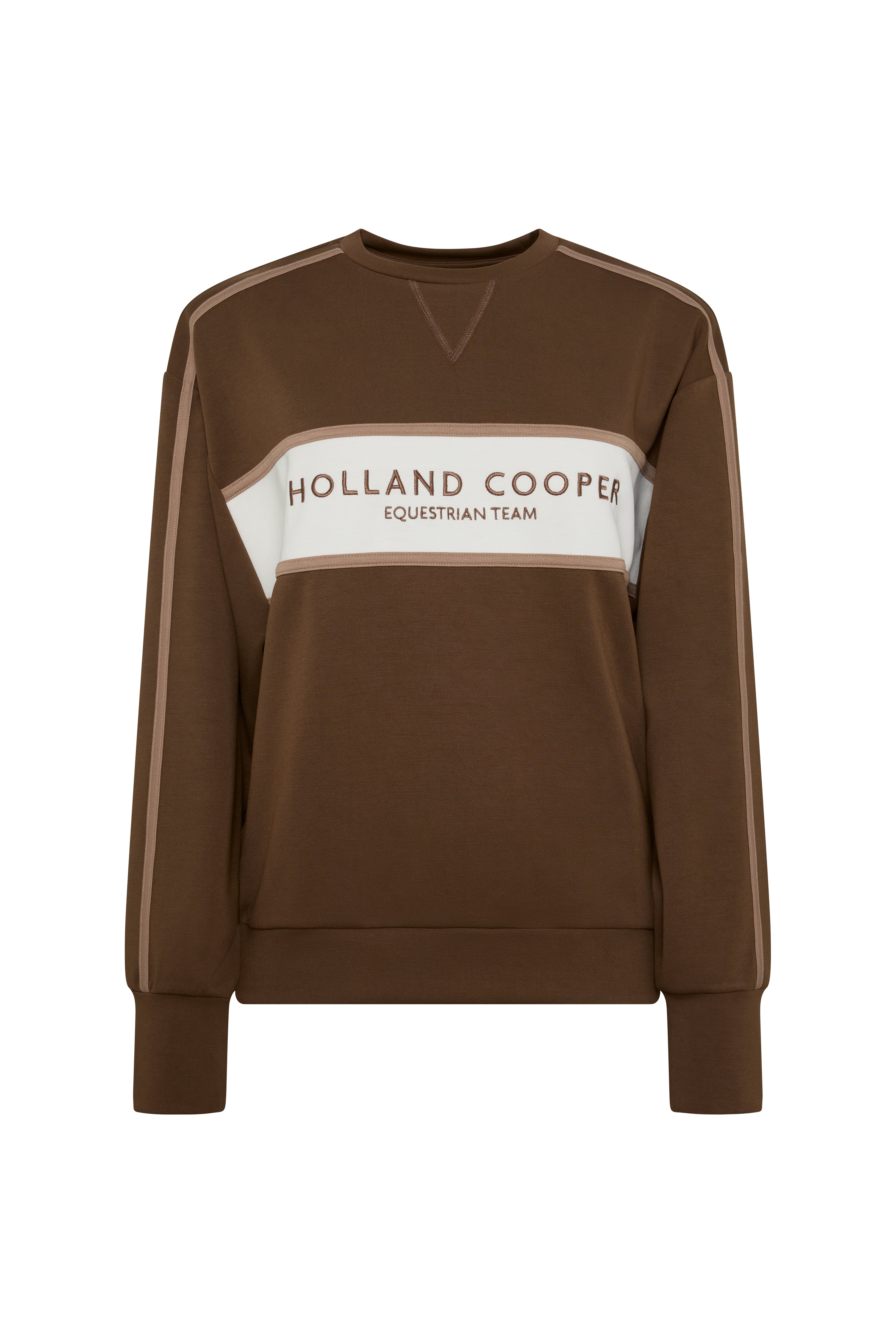 Equestrian Crew Neck Sweat (Chestnut) - Image 6
