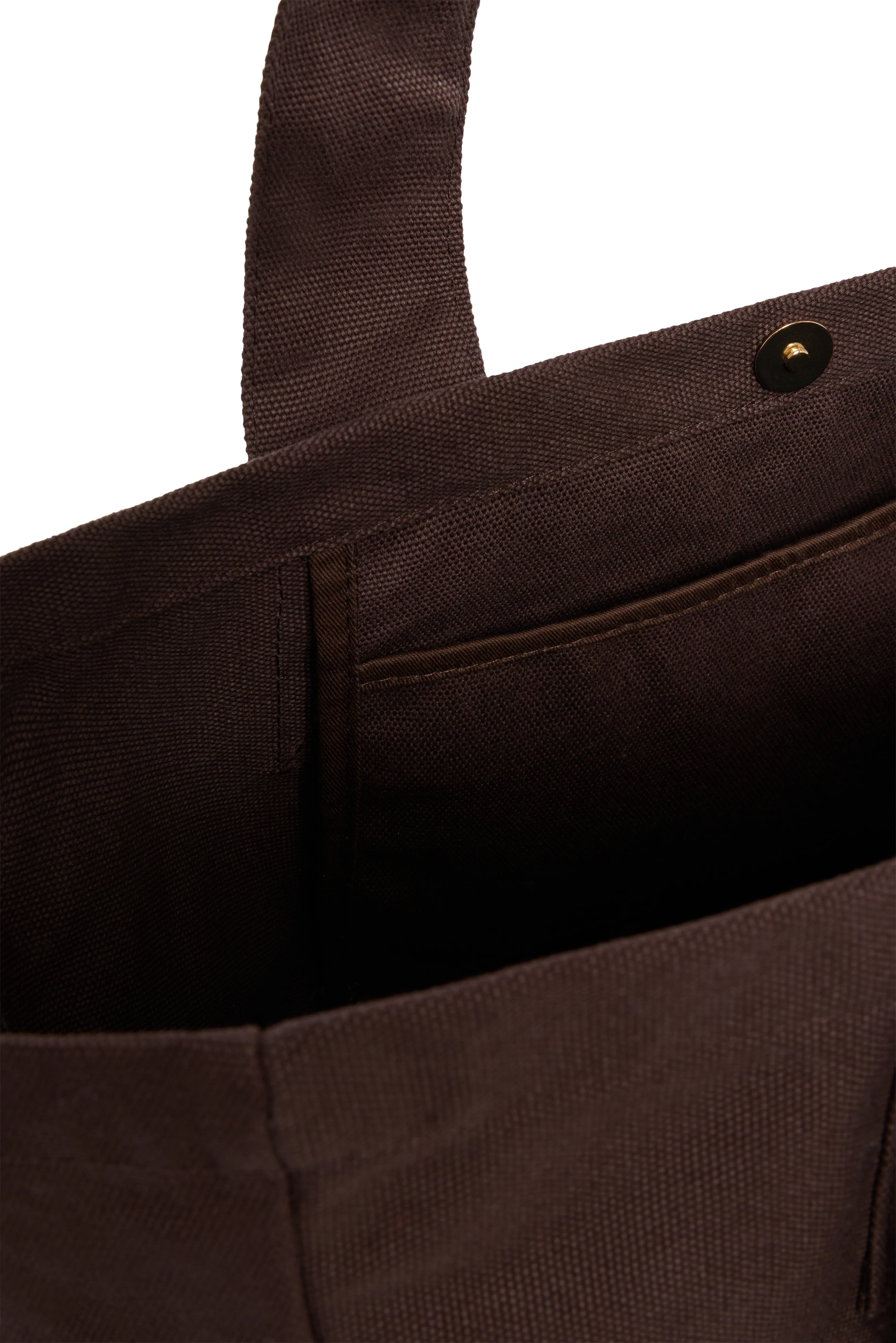 Essential Tote Bag (Chocolate Ecru) - Image 8