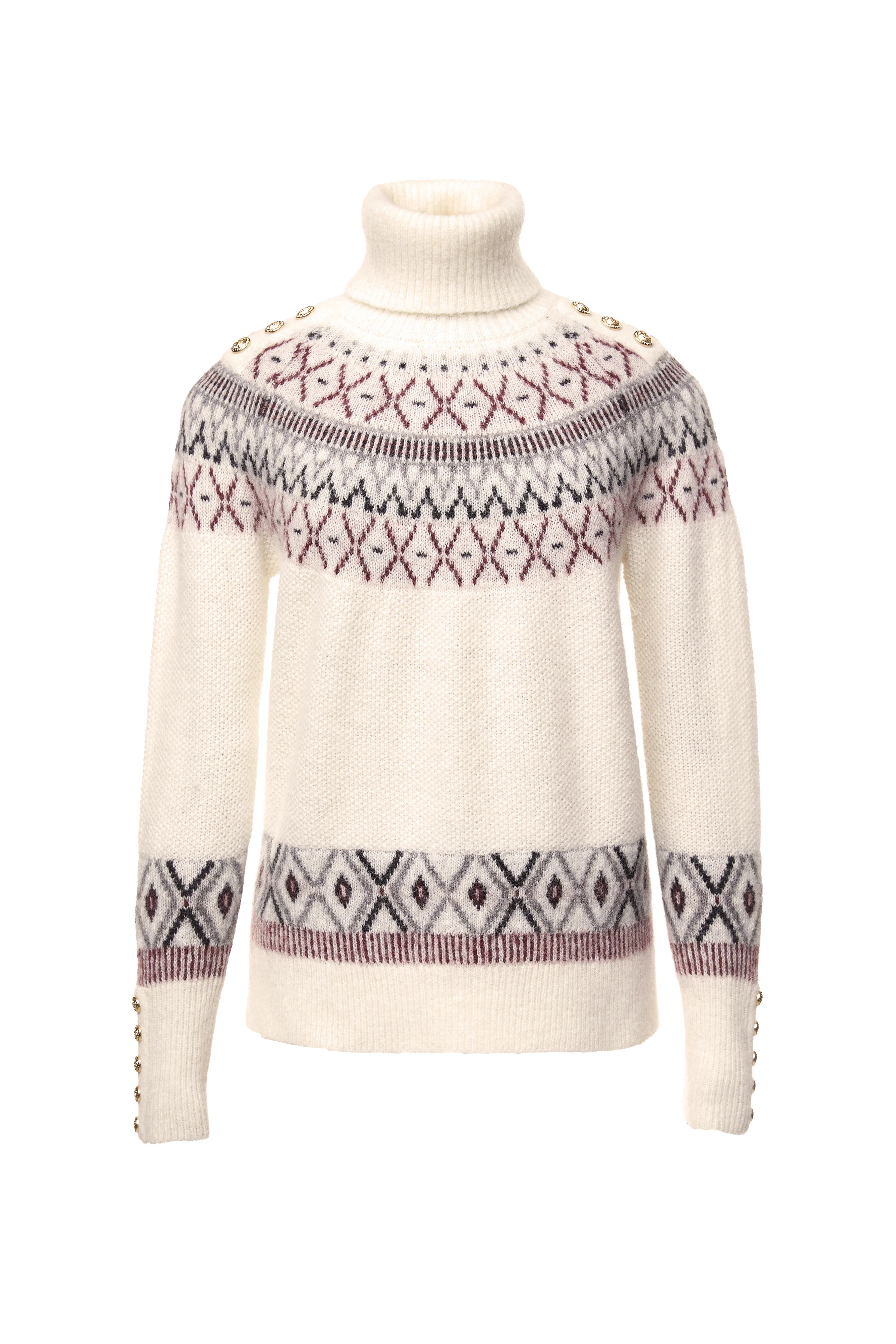 Fairisle Knit (Cream) - Image 4