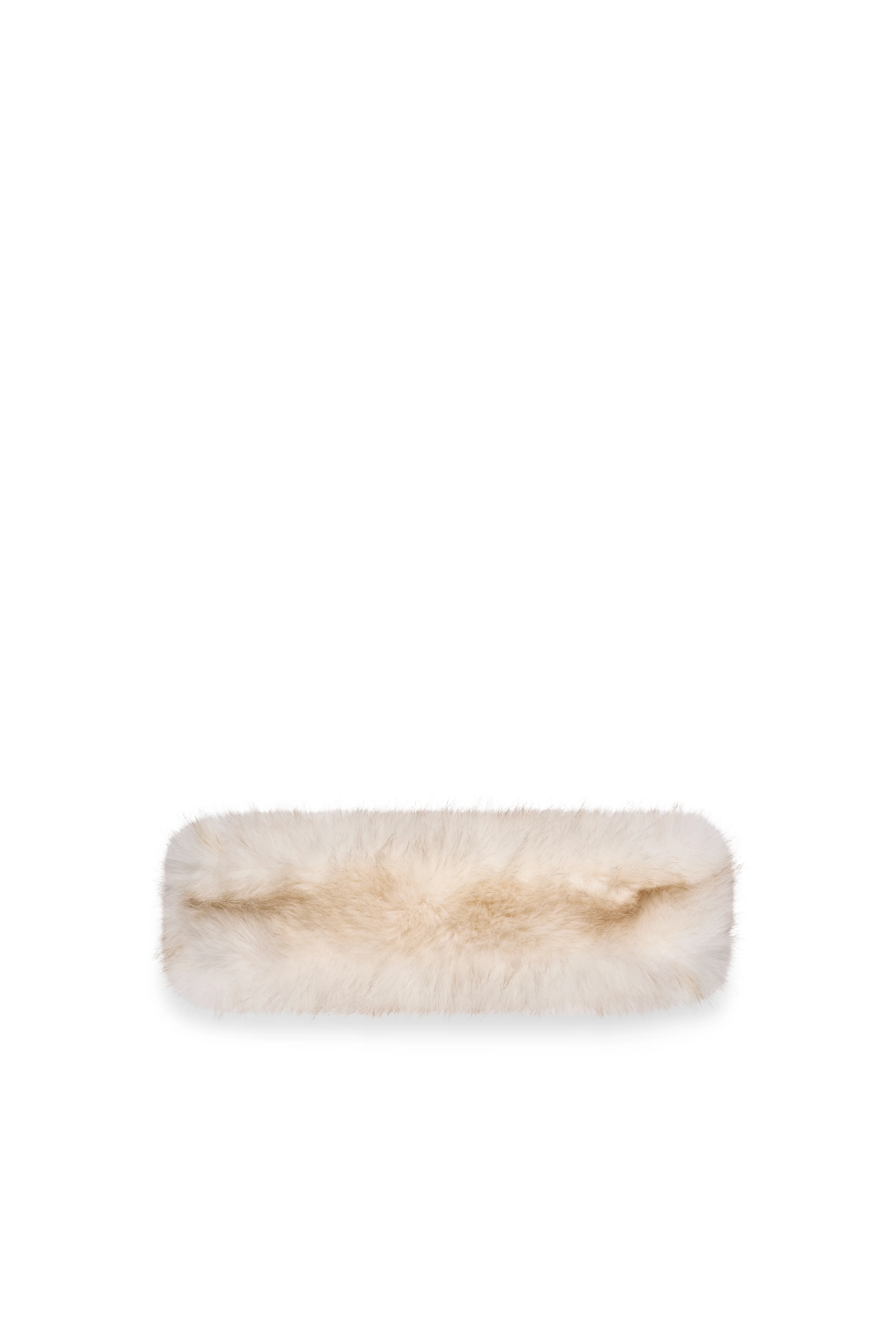 Faux Fur Headband (Cream) - Image 3