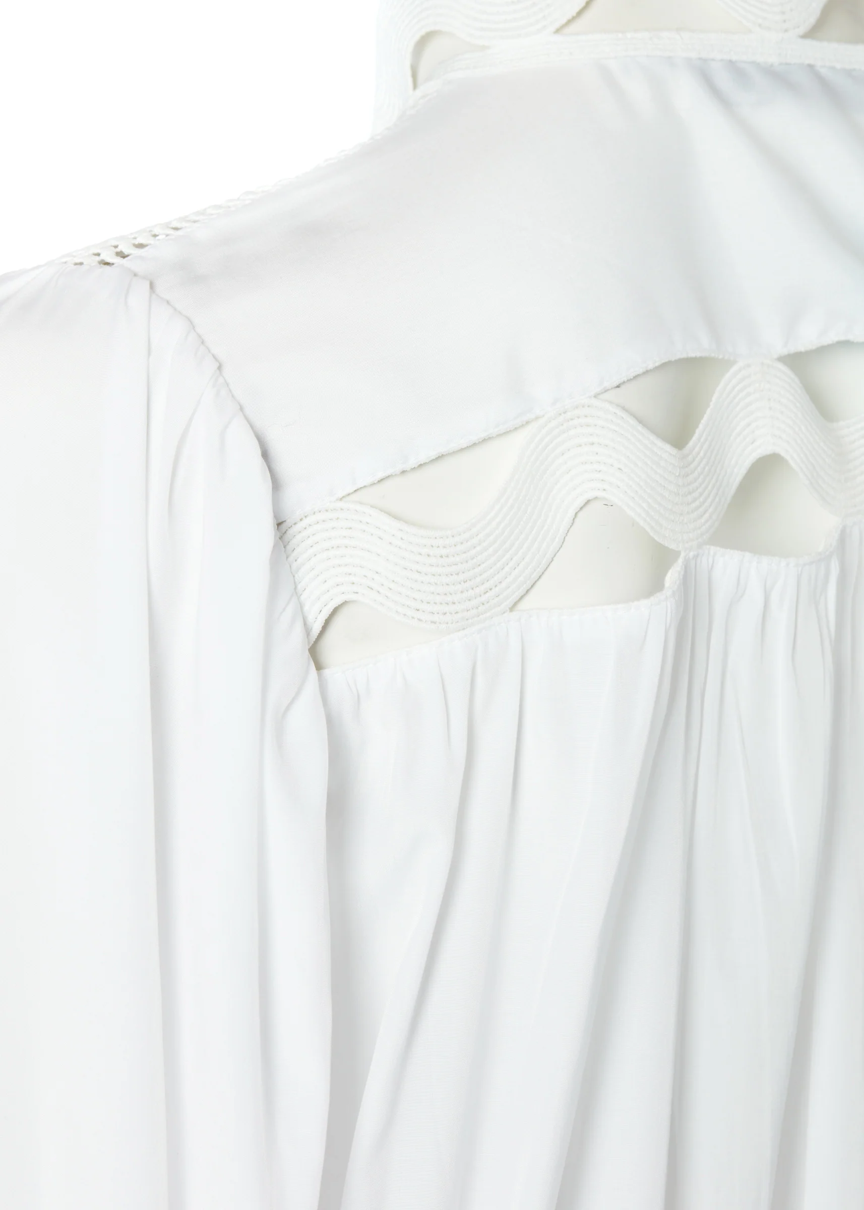 Featherton Lace Shirt (White) - Image 7