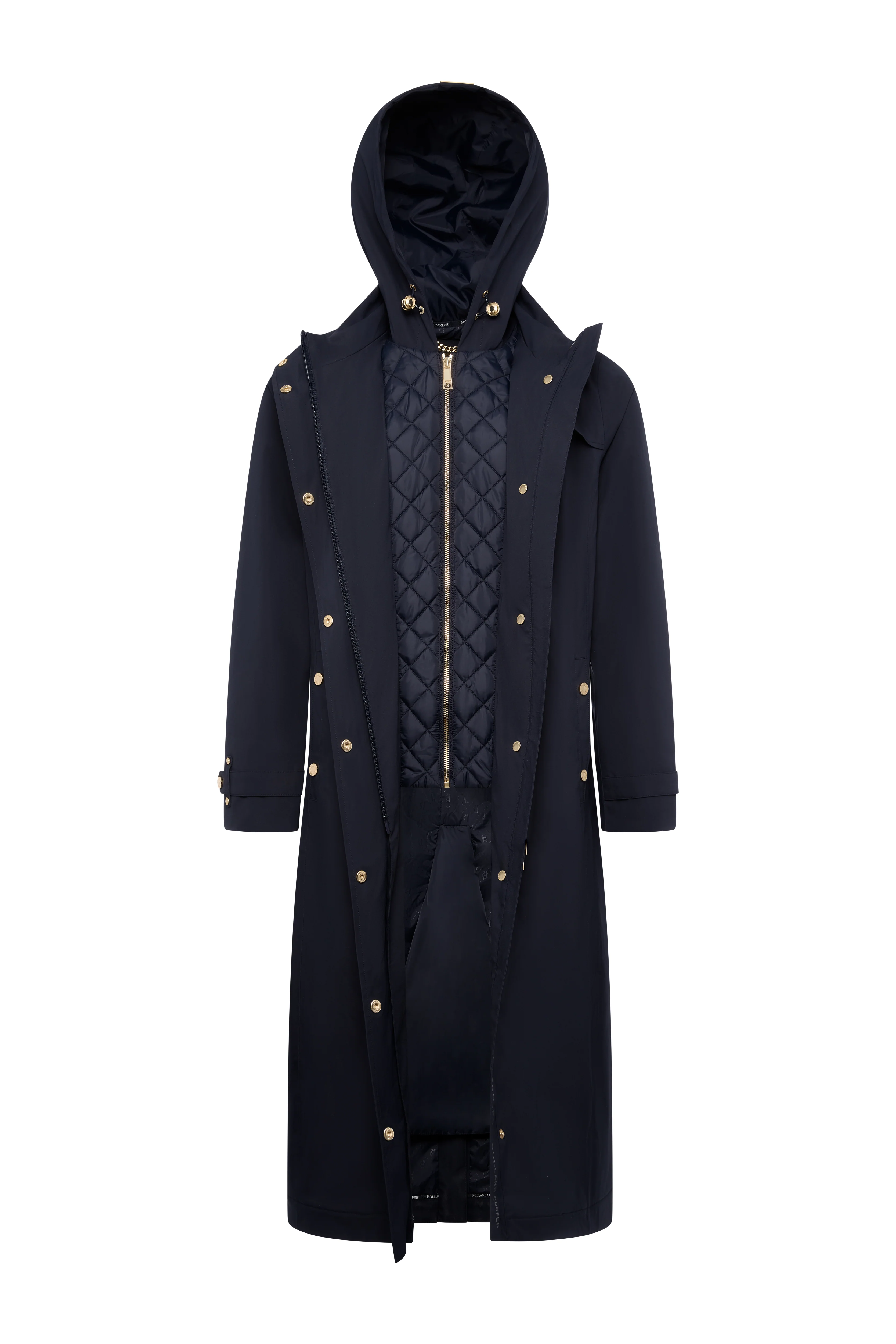 Folgate Rain Coat (Ink Navy) - Image 7