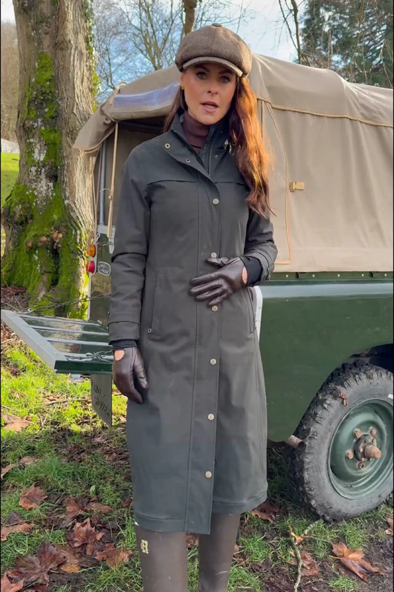 Folgate Coat (Dark Pine Green) - Image 5