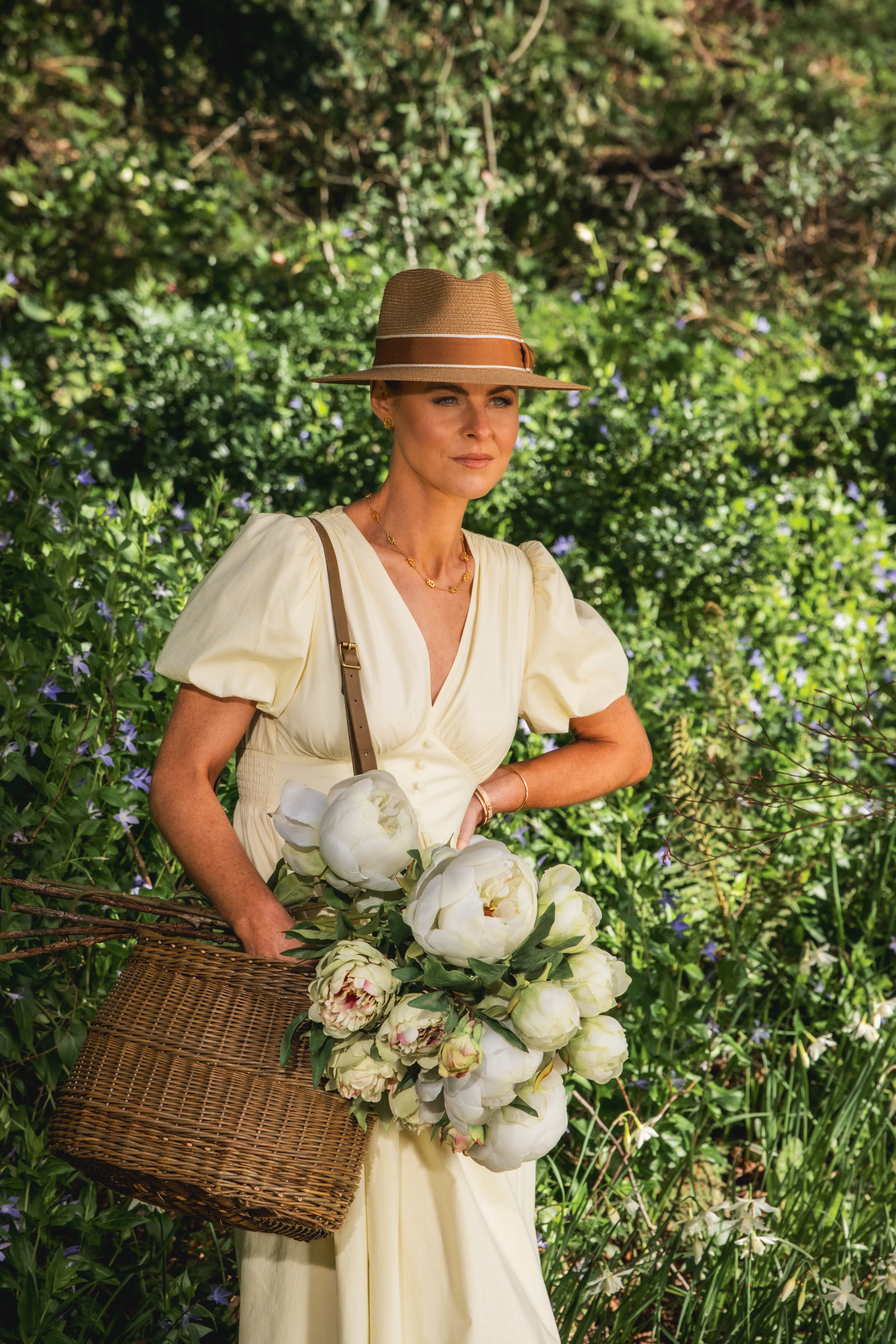 Francesca Hat (Camel Latte Bow) - Image 3