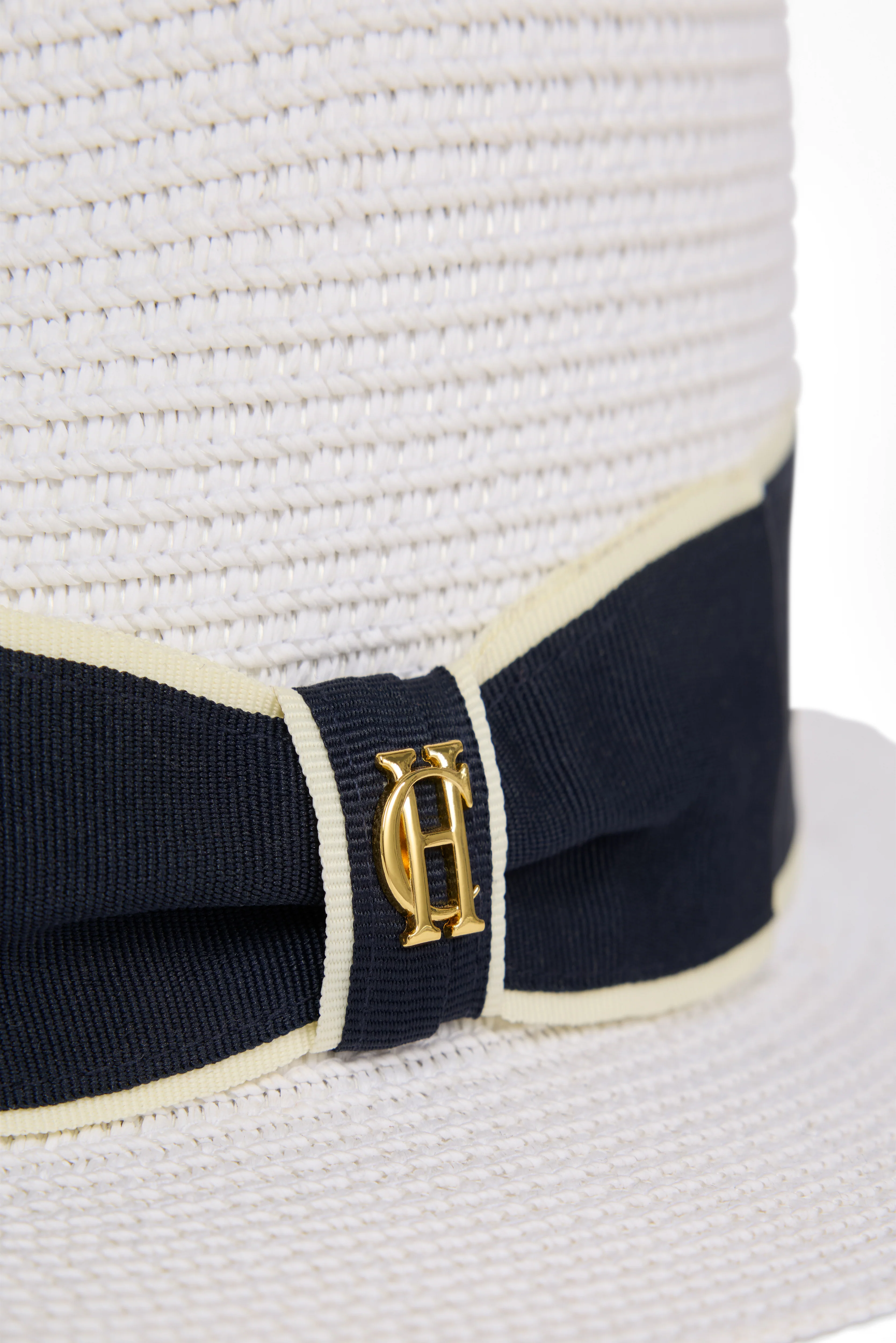 Francesca Hat (White Navy Bow) - Image 8