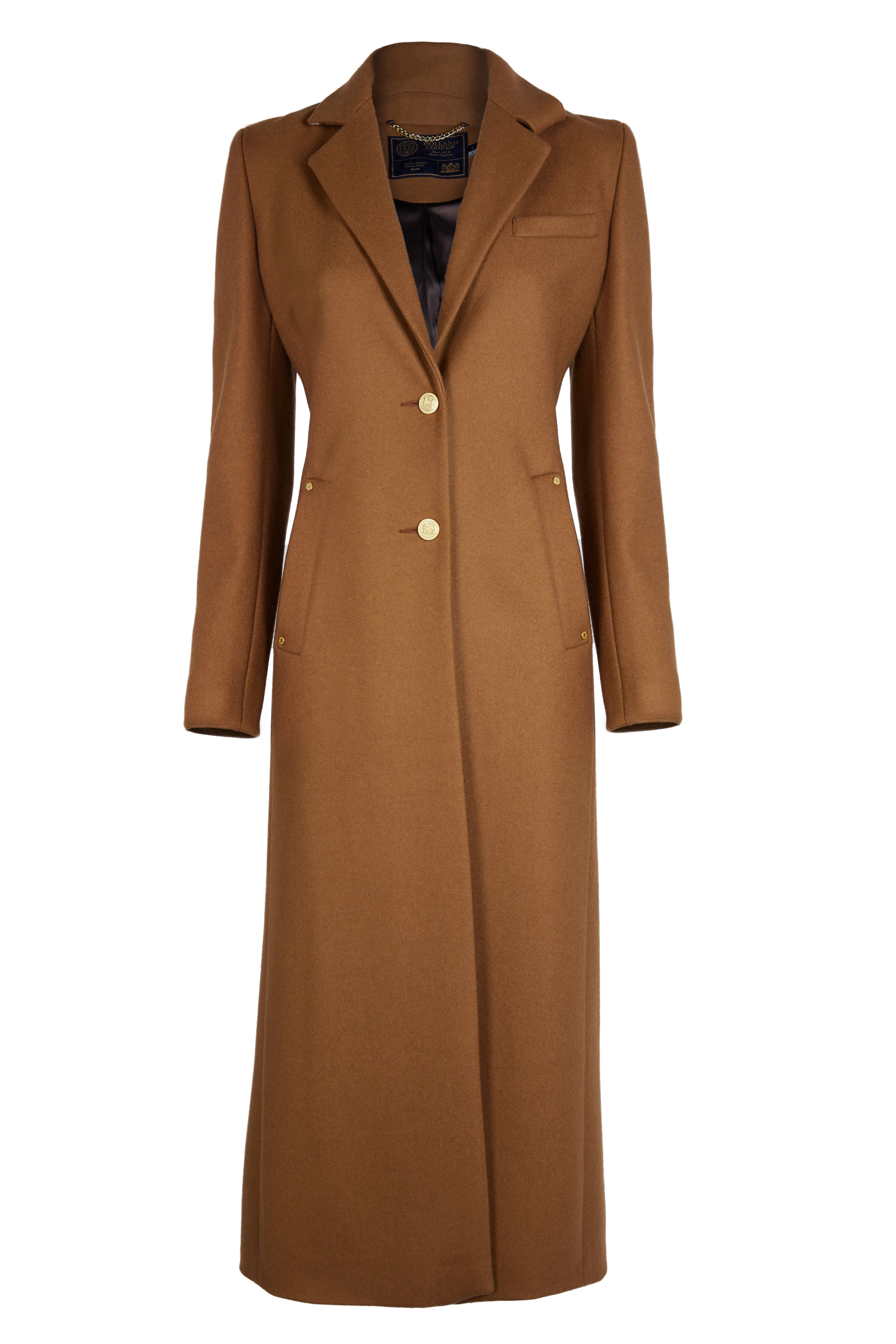 Full Length Regency Coat (Dark Camel) - Image 5