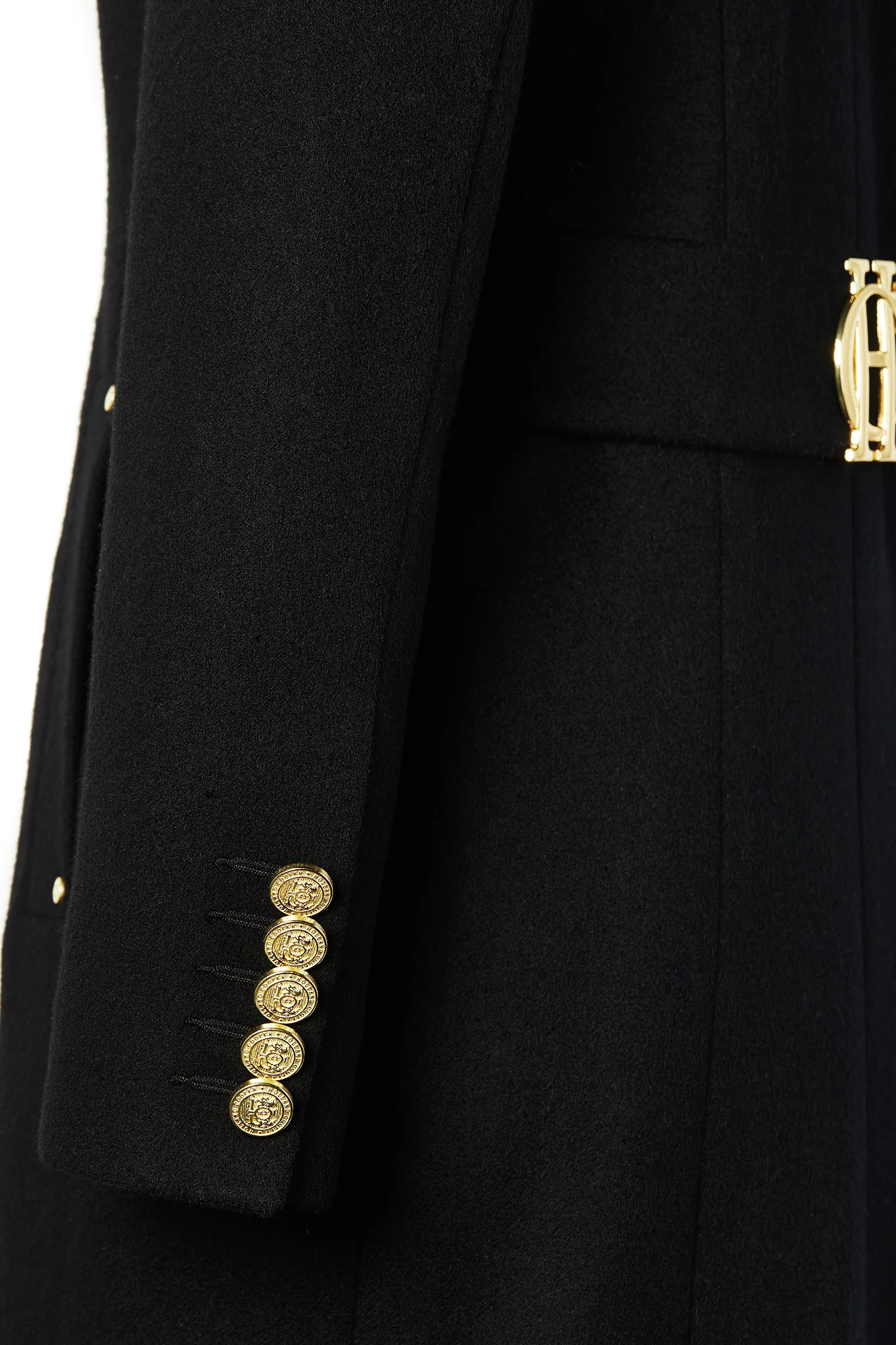 Full Length Regency Coat (Soft Black) - Image 6