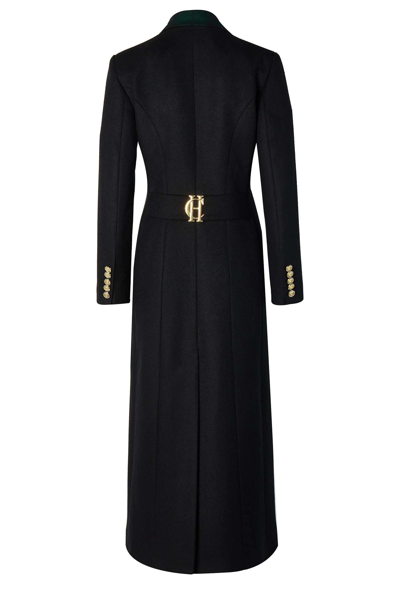 Full Length Regency Coat (Soft Navy Blackwatch) - Image 6