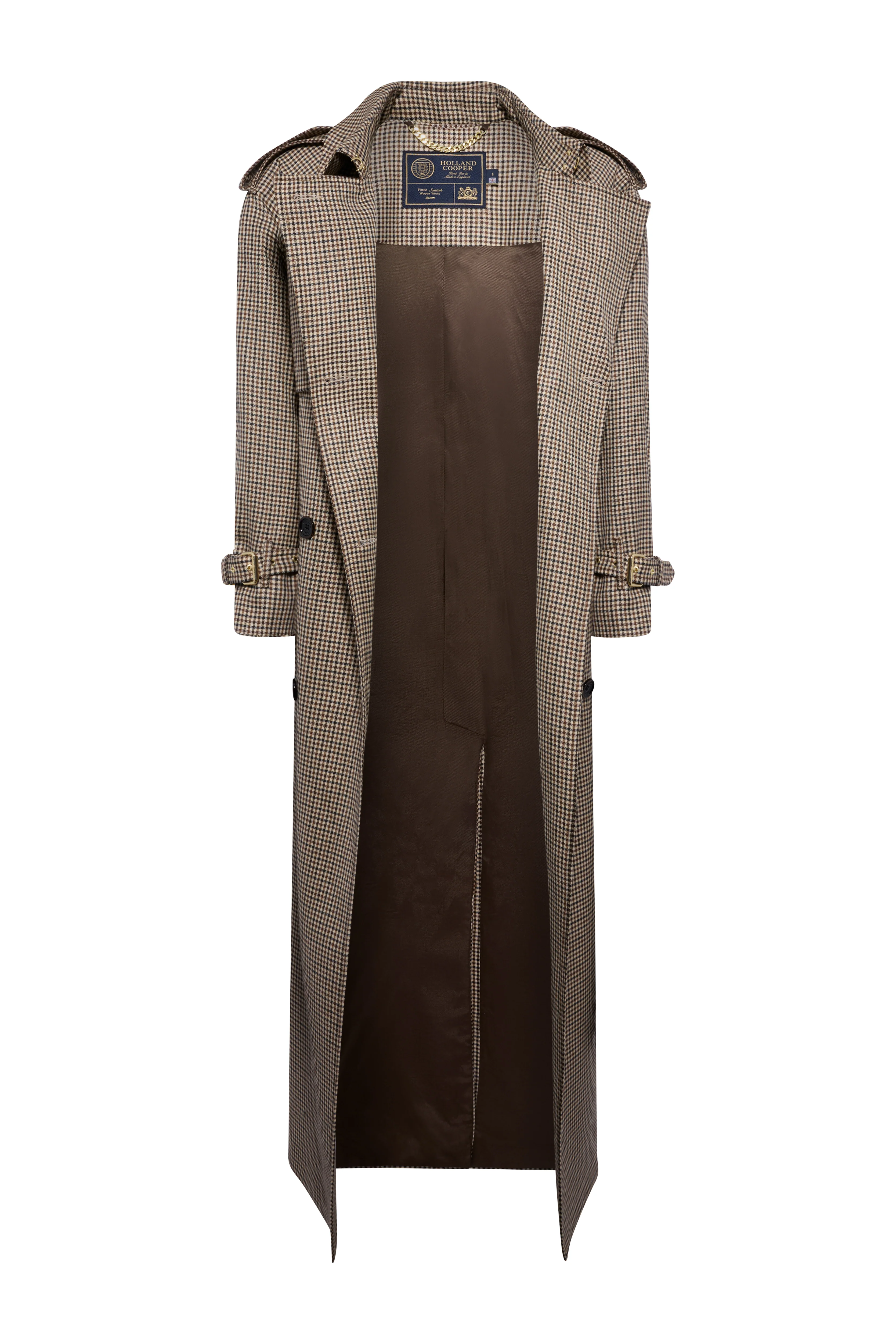 Full Length Soho Trench Coat (Westminster Tweed) - Image 10