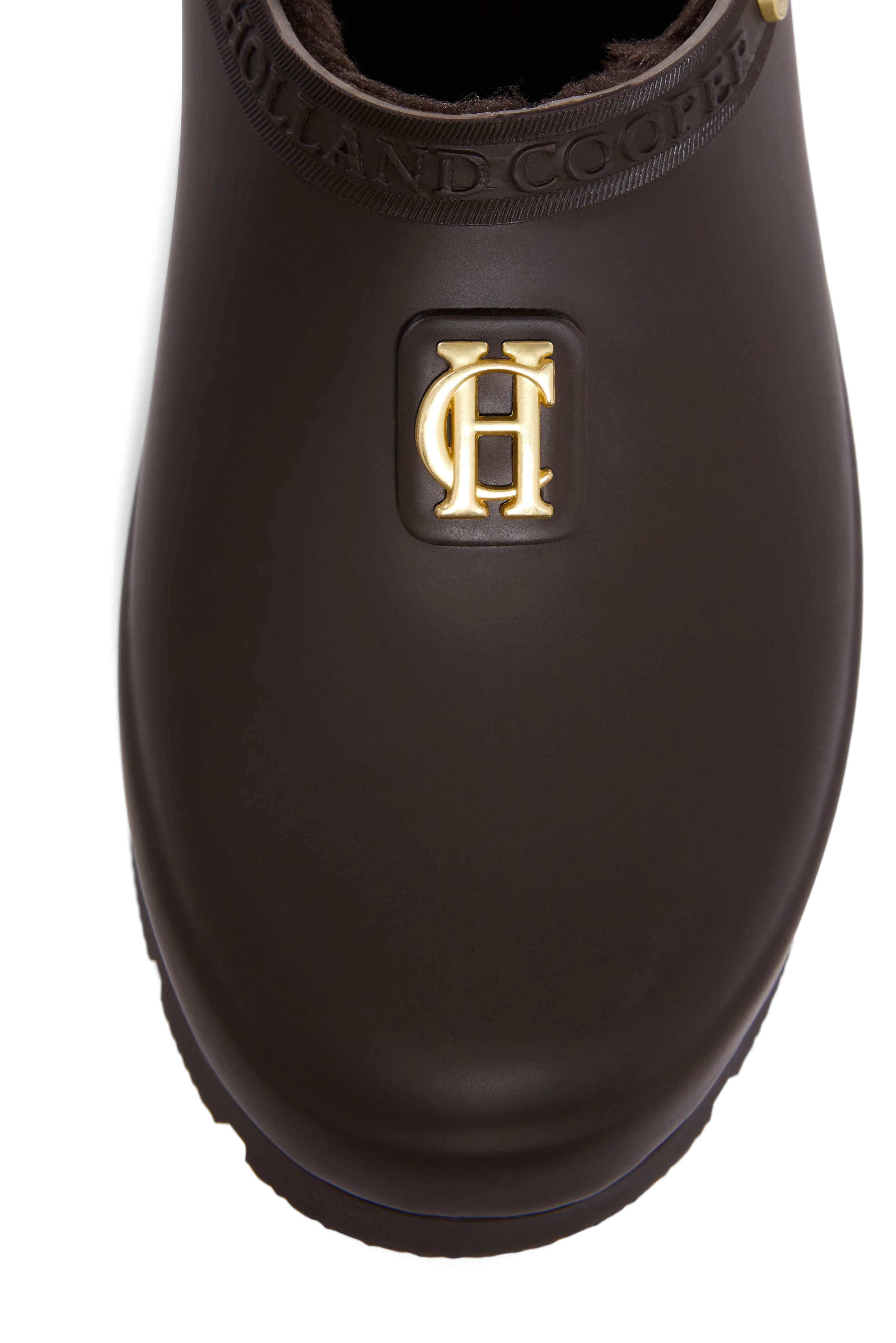Sherpa Lined Gardening Loafer (Chocolate Matte Gold) - Image 6