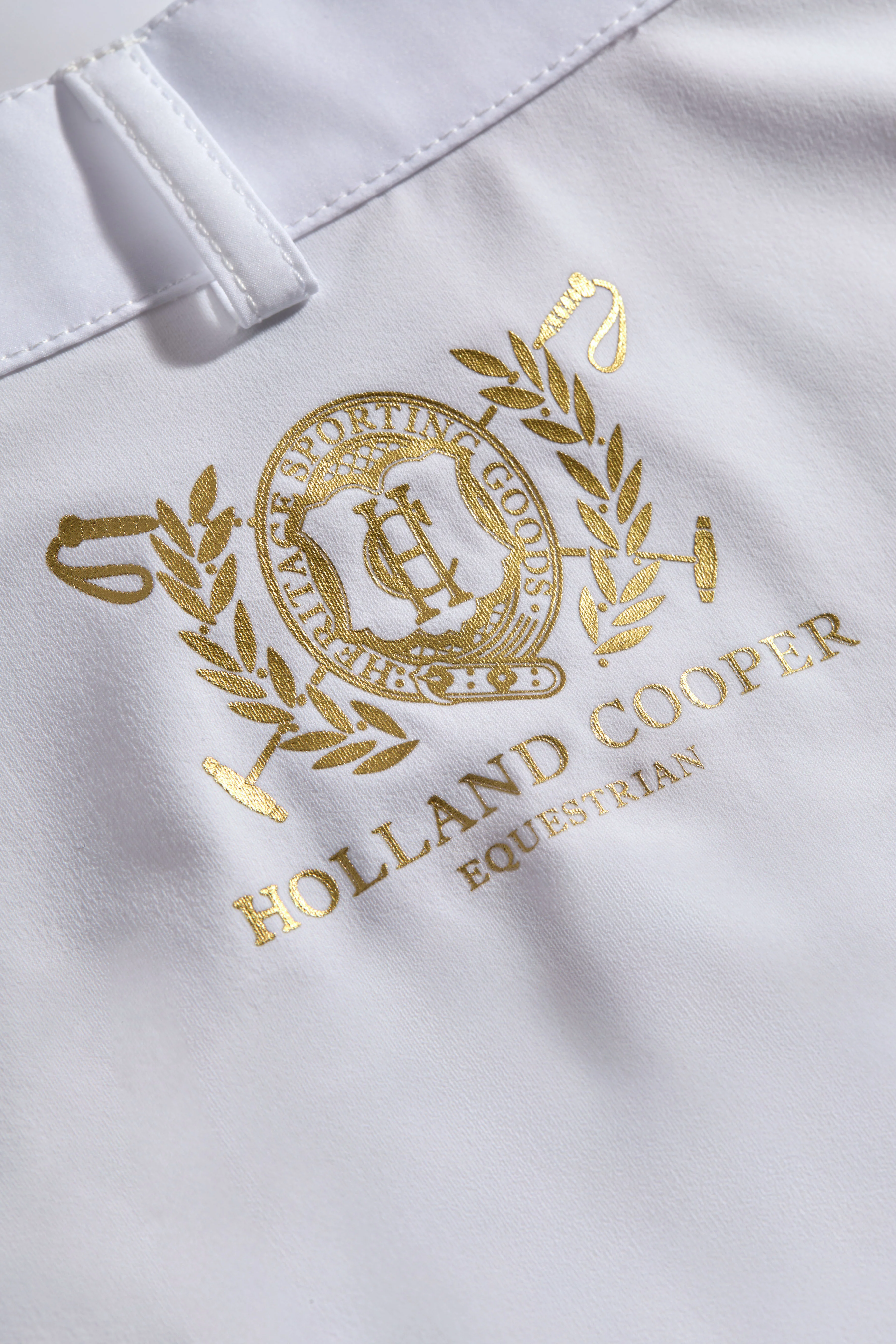 Gatcombe Short Sleeve Showshirt (White) - Image 8